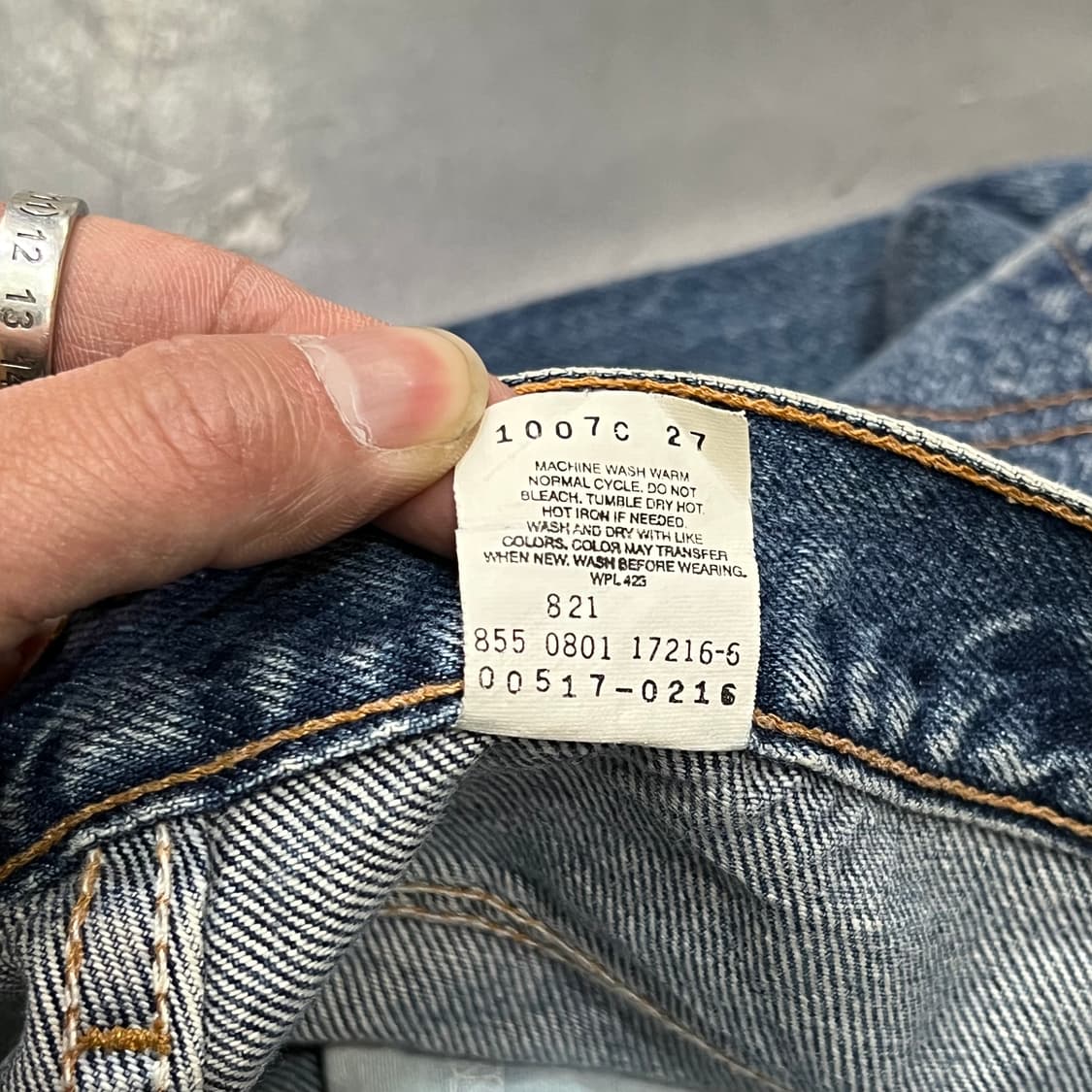  리바이스 517 블랭크탭 데님 팬츠 y15008 상품이미지8