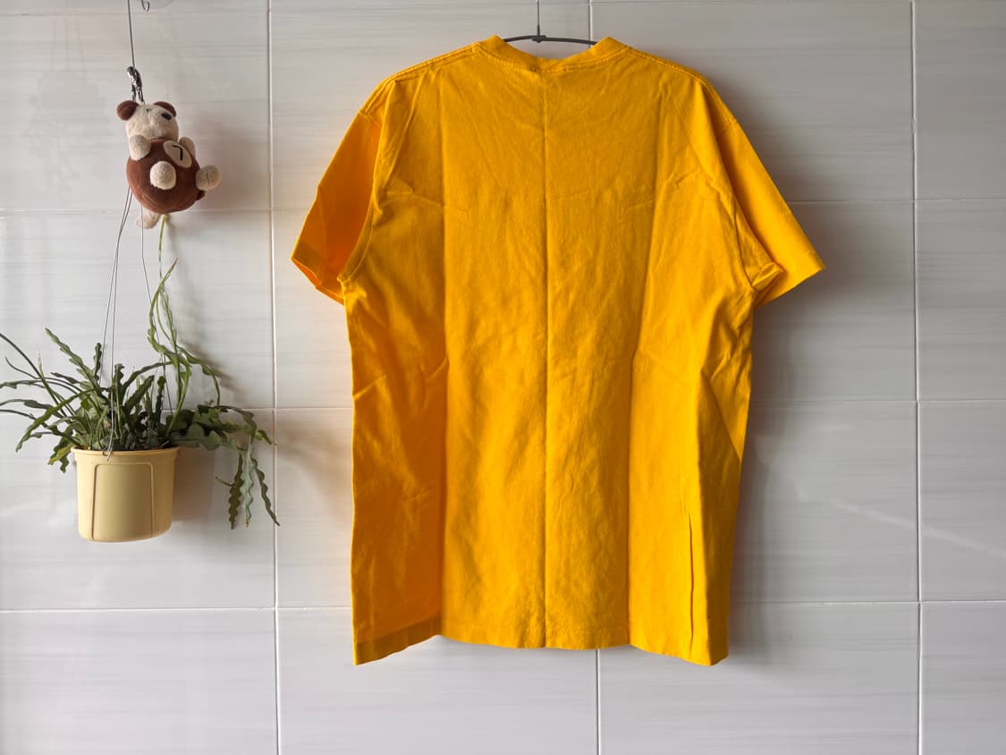 Stussy 스투시 옐로우 반팔 L 상품이미지2