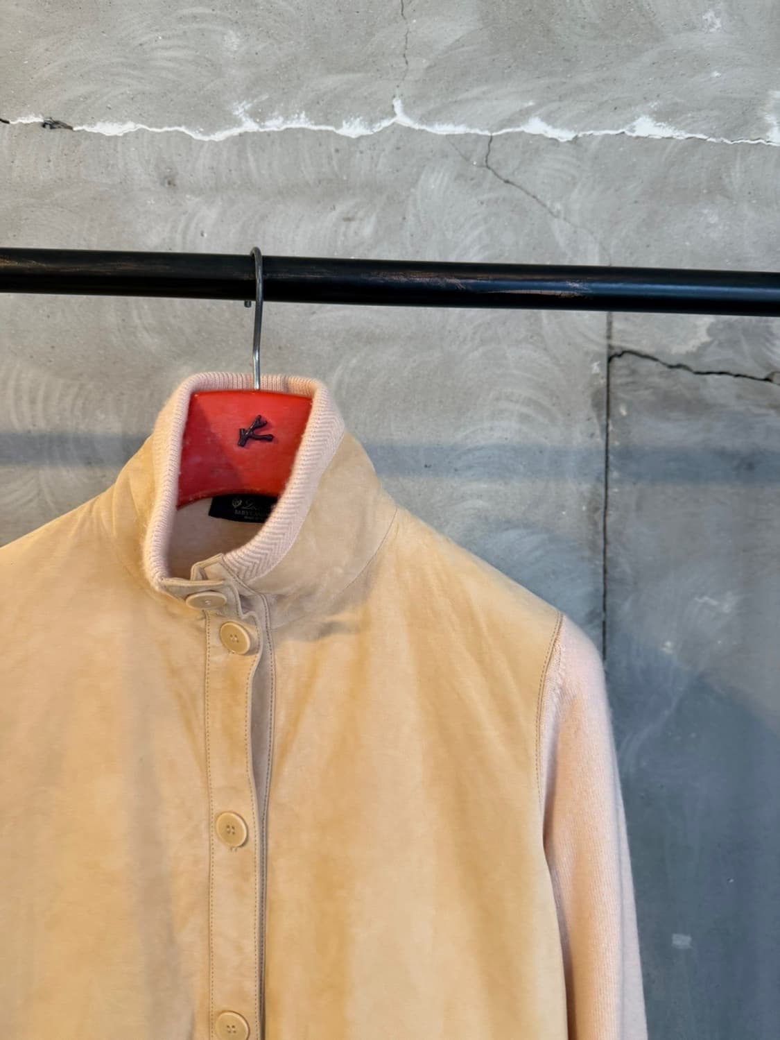 로로피아나 캐시미어 스웨이드 해링턴 자켓 55 상품이미지6