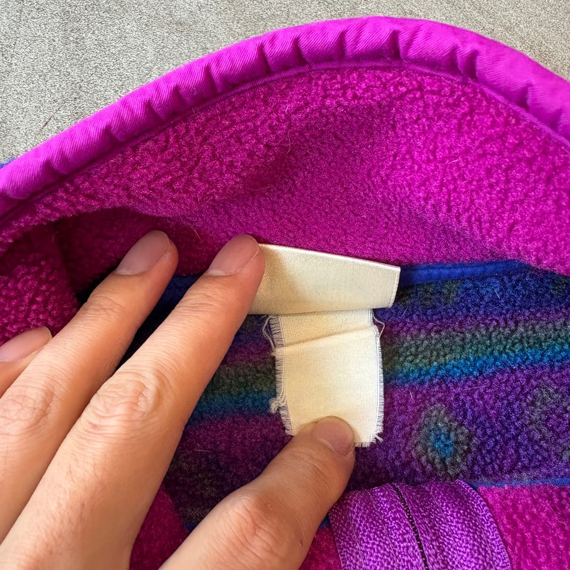 90s L.L.bean 90년대 생산 엘엘빈 아즈텍 플리스 신칠라 상품이미지6