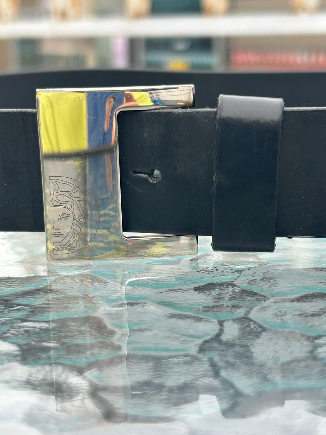 베르사체 블랙 메두사 벨트 95/38 상품이미지1