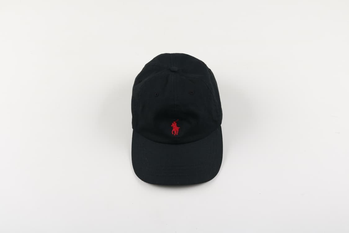 폴로 랄프로렌 블랙 볼캡 모자 상품이미지1