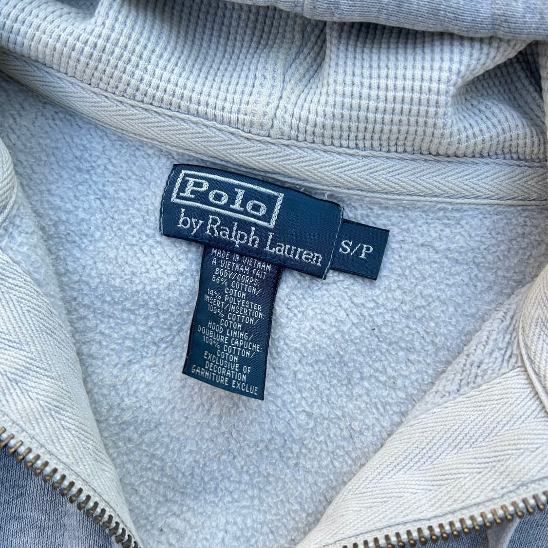 폴로 랄프로렌(polo ralph lauren) 그레이 후드집업 상품이미지4