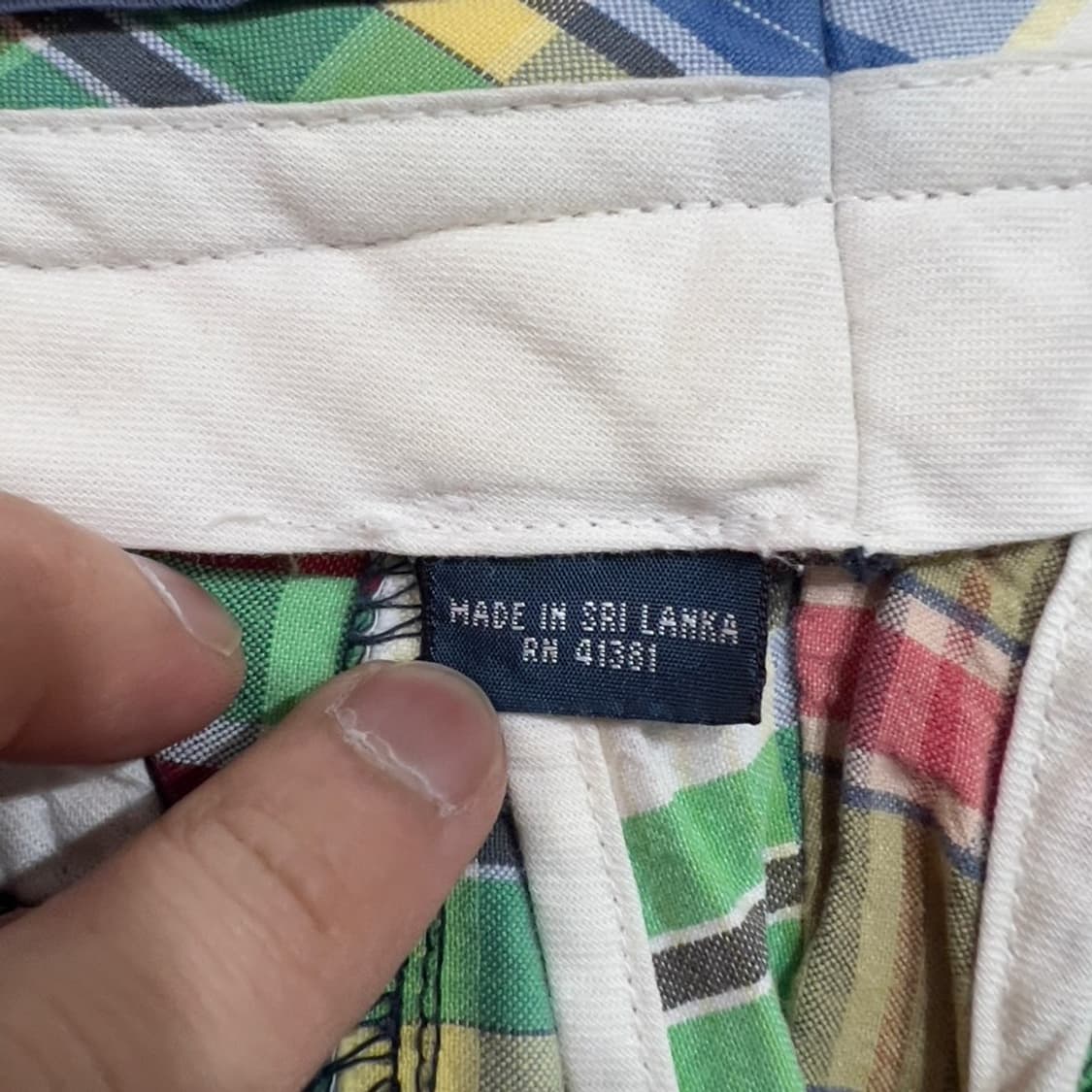 폴로 랄프로렌 패치워크 반바지 상품이미지6