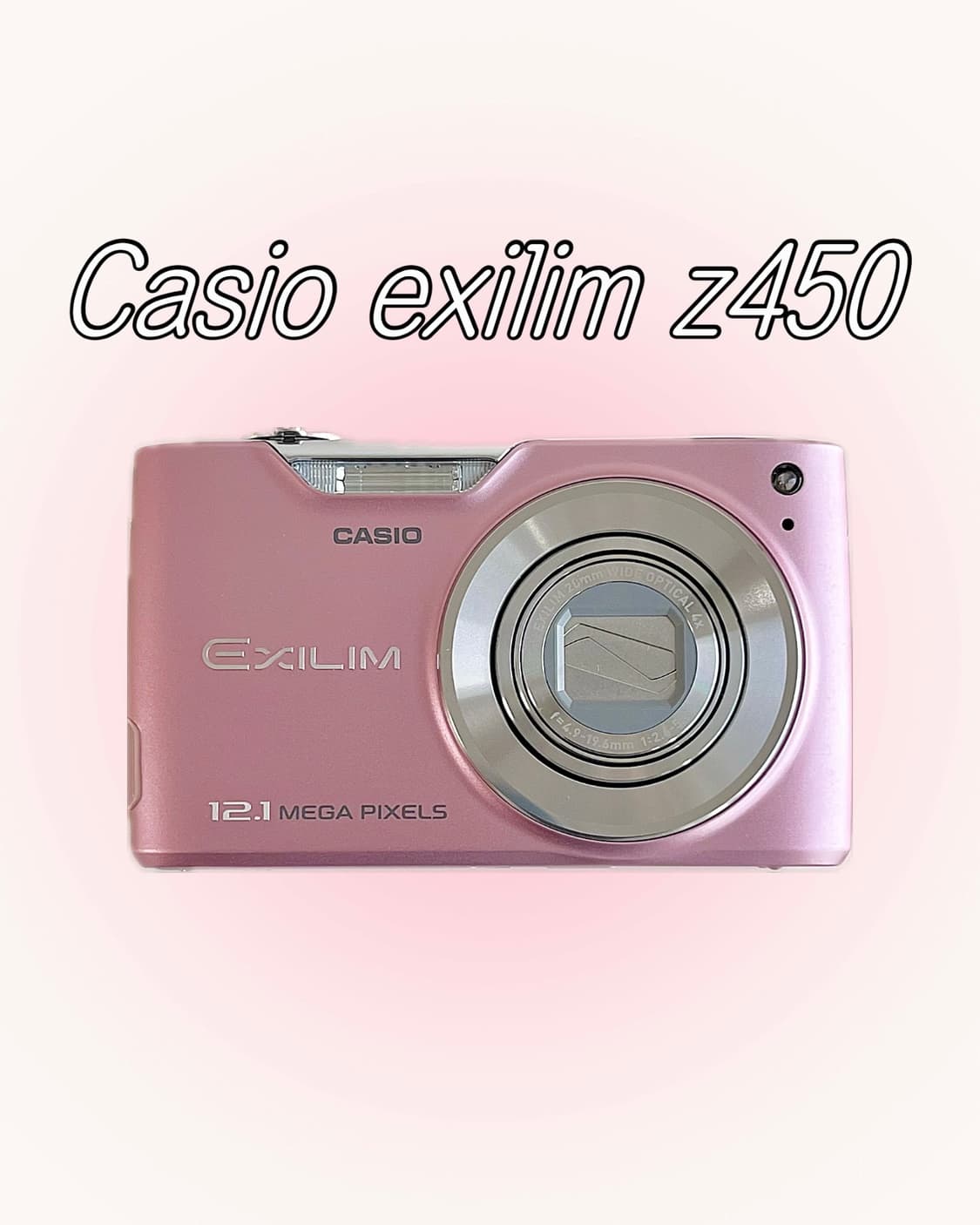 [민트급] 카시오 엑슬림 z450 핑크 / 디지털 카메라 빈티지 디카 상품이미지1