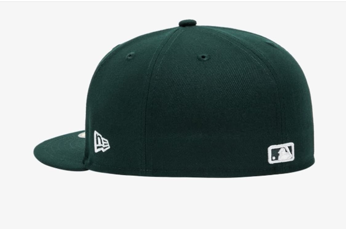 뉴에라 59피프티 양키스 베이직 피티드캡 다크그린 상품이미지2