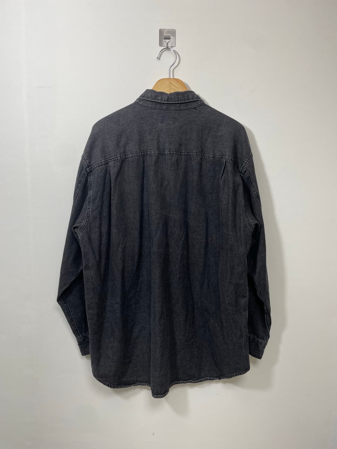 칼하트Carhartt 블랙데님 셔츠 M - S33 상품이미지2