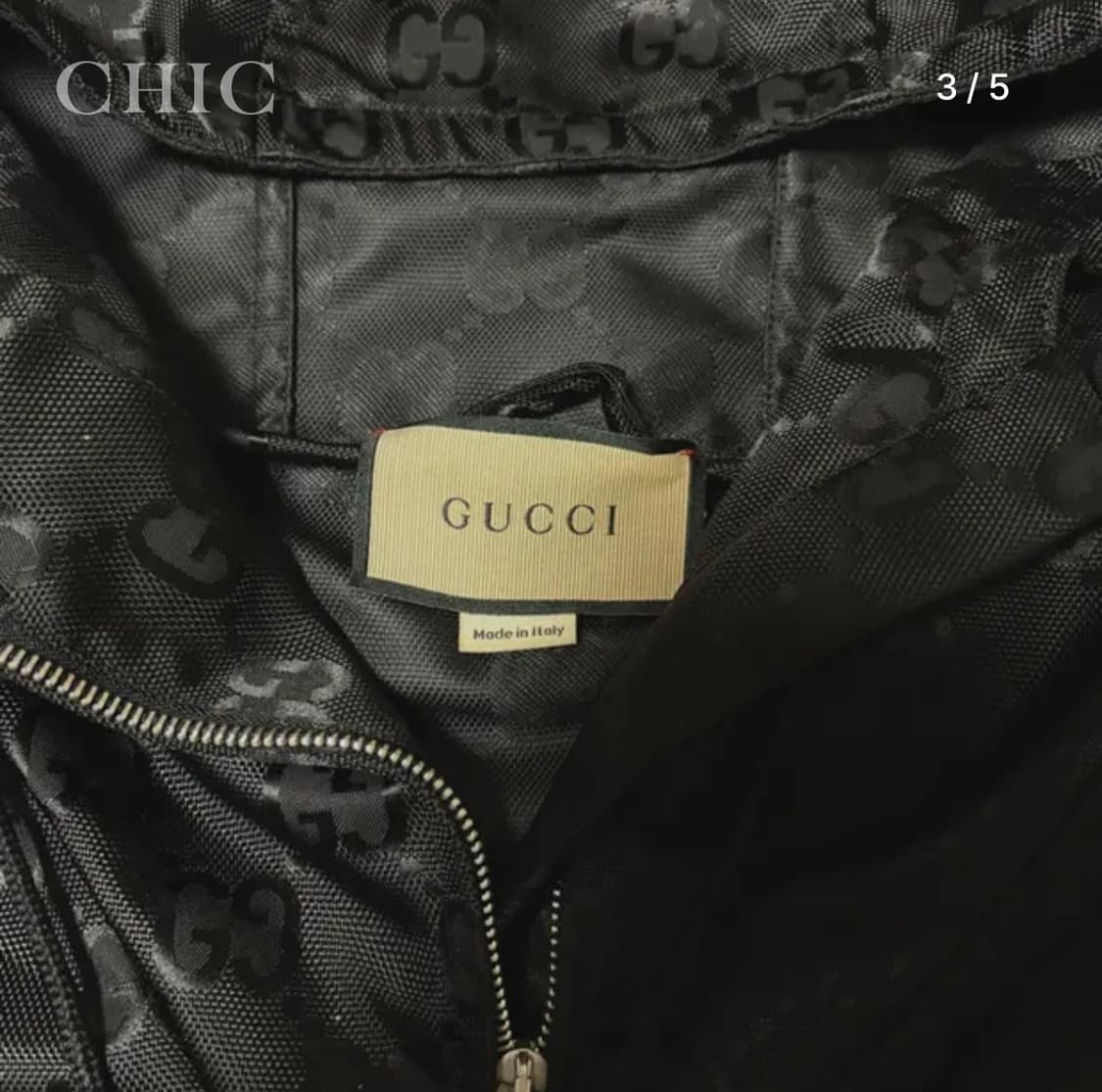 [구찌 오프 더 그리드 GG 로고 바람막이 자켓] 상품이미지3