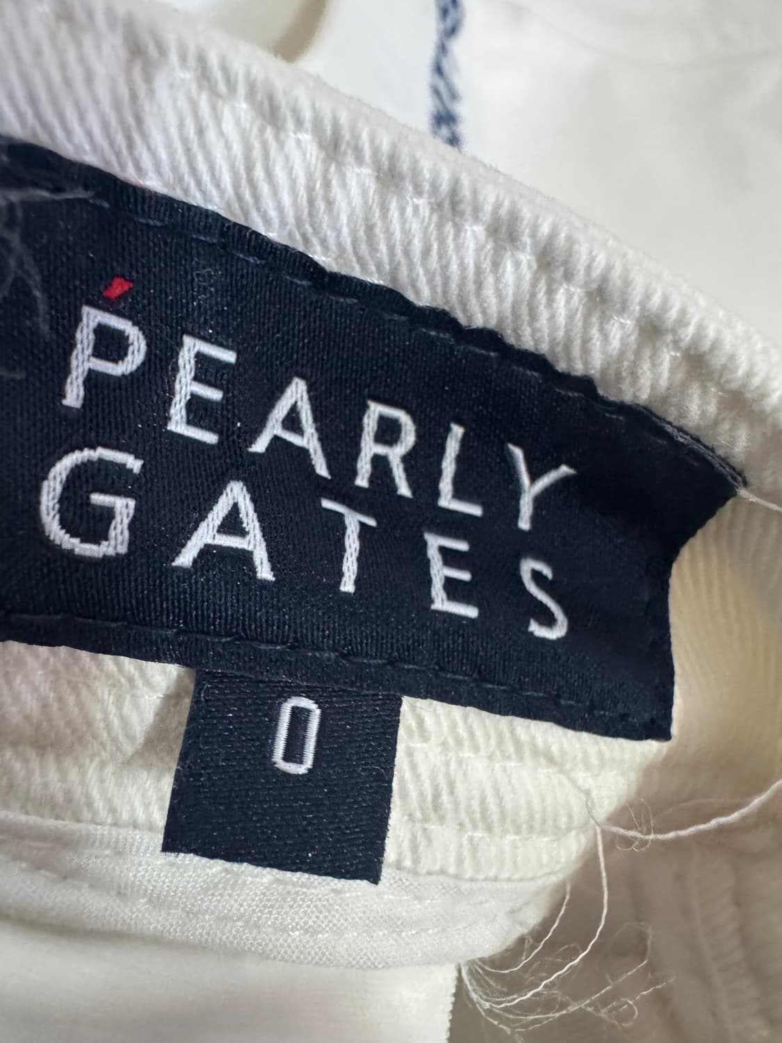 정품 여성 파리게이츠 골프 화이트 코튼 치마 바지 0 상품이미지4