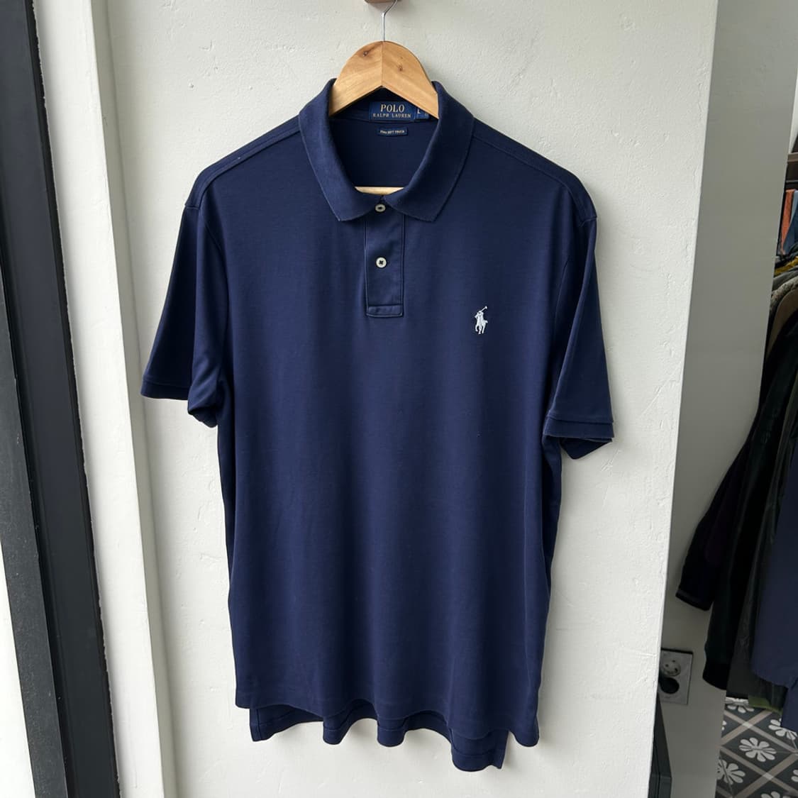 16754 - 폴로 랄프로렌 네이비 반팔 카라티 상품이미지2