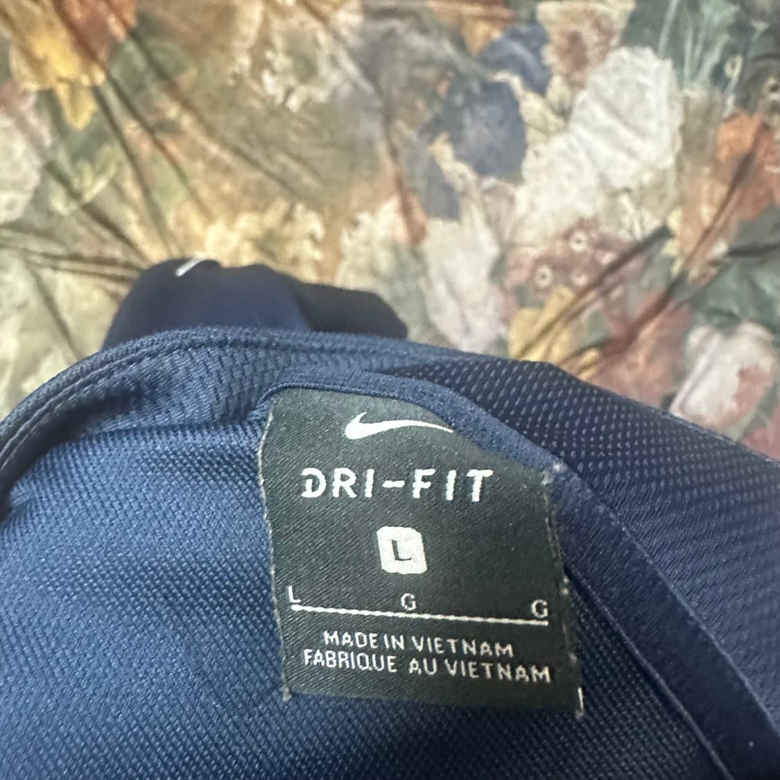 나이키 드라이핏 화이트 사이드라인 네이비트랙탑져지 105 상품이미지3