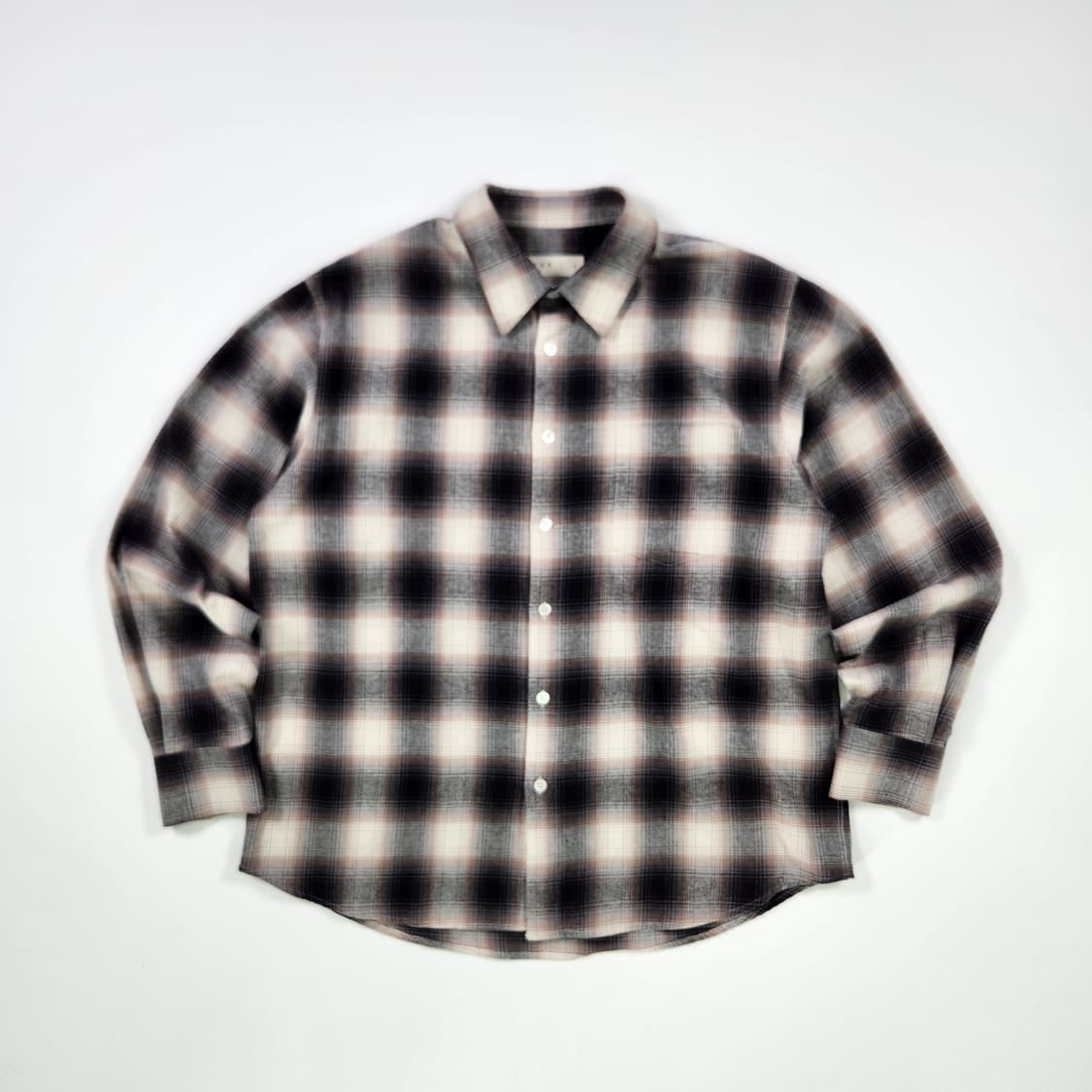 NOUN 체크 플란넬 셔츠 상품이미지1
