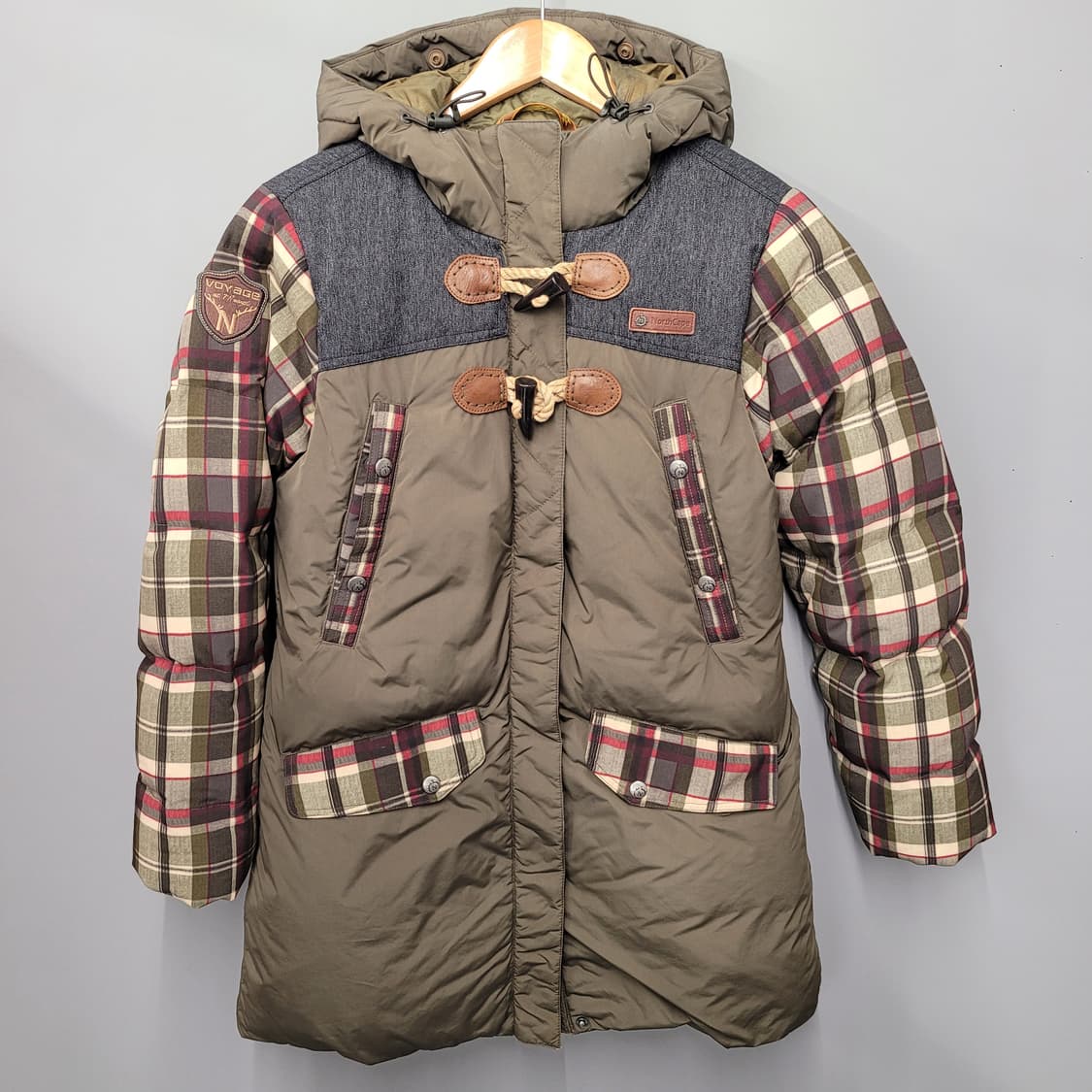 Northcape 노스케이프 체크 패딩 상품이미지1