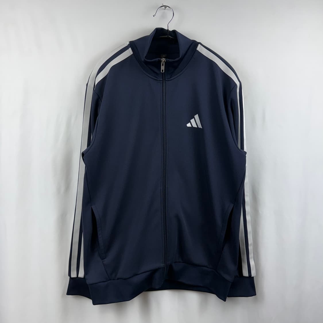 (M) 아디다스 신형 삼선 트랙탑 져지 네이비 상품이미지2
