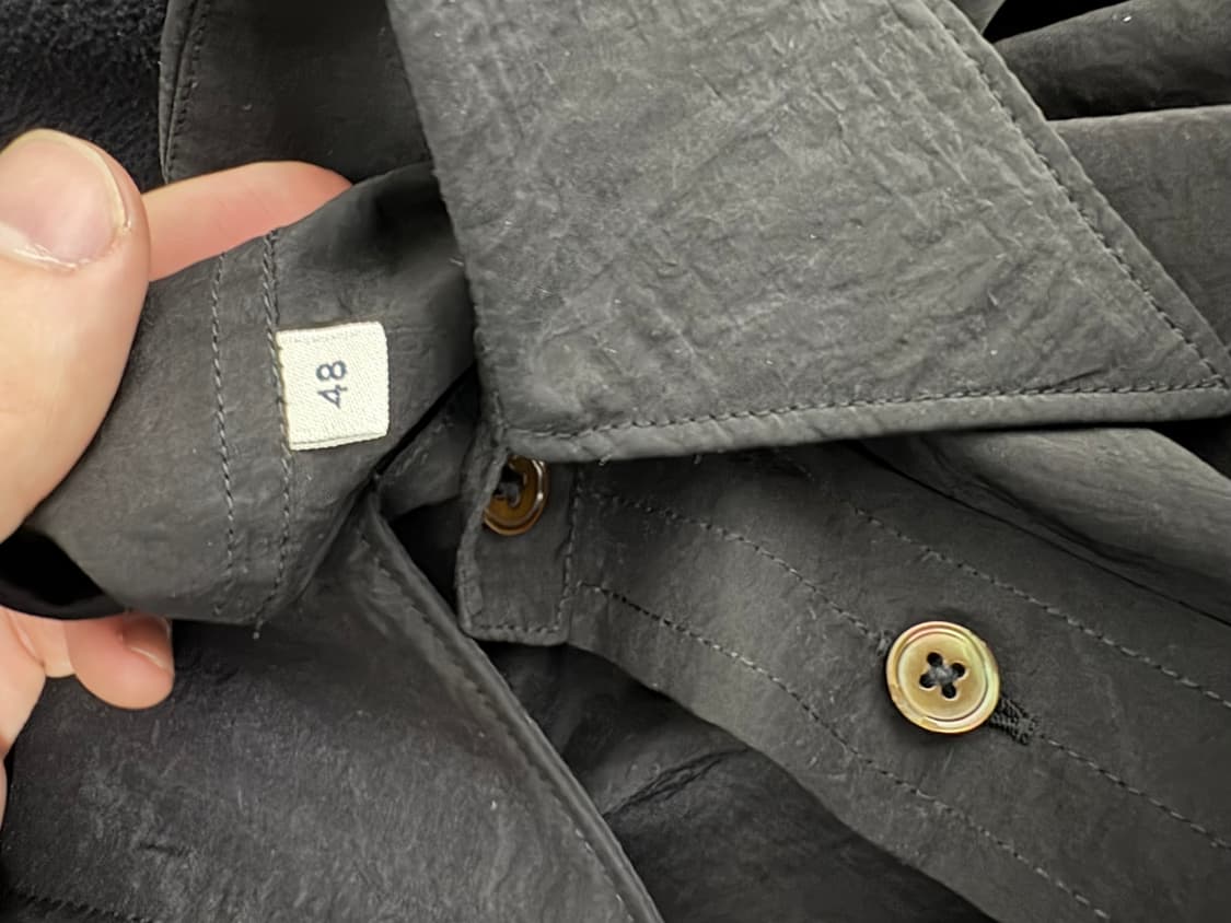 르메르 드라이실크 셋업 블랙 상품이미지3