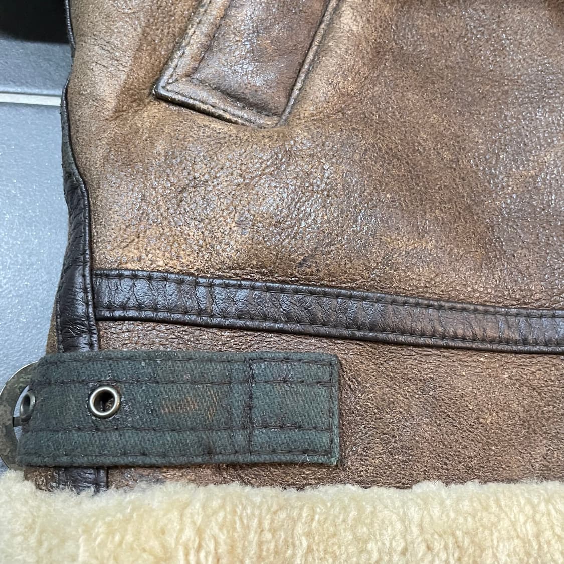 B-3 Leather jacket 상품이미지7