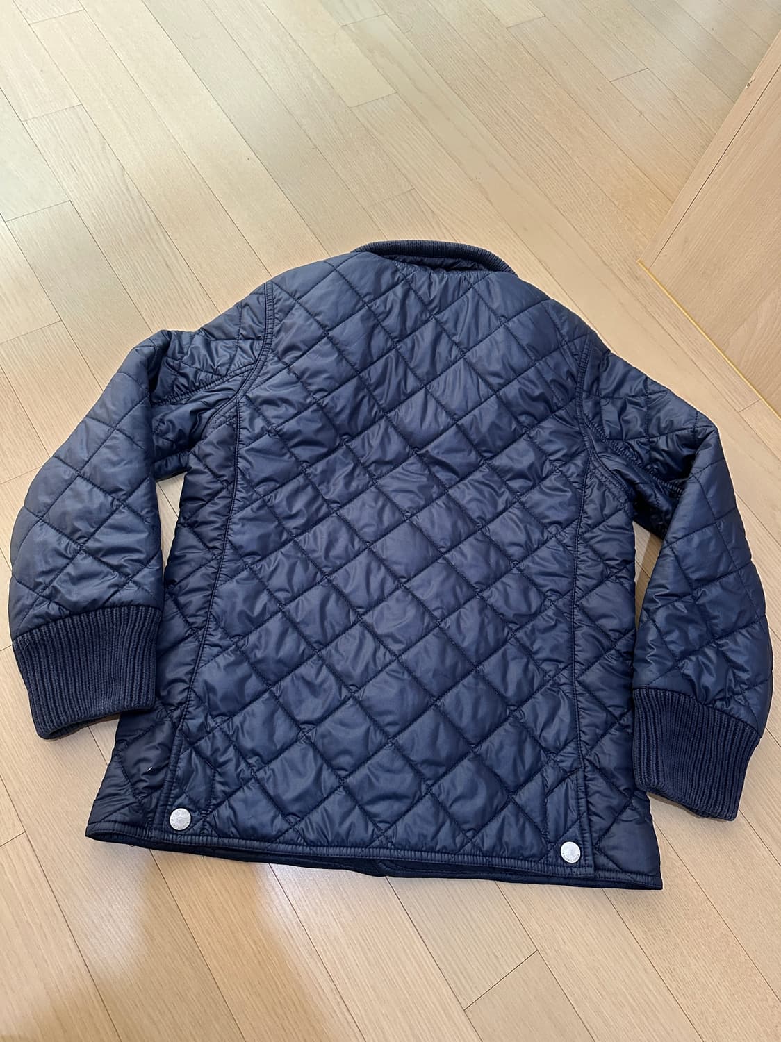 폴로 랄프로렌 퀼팅 자켓 네이비 L(12/14) 상품이미지6