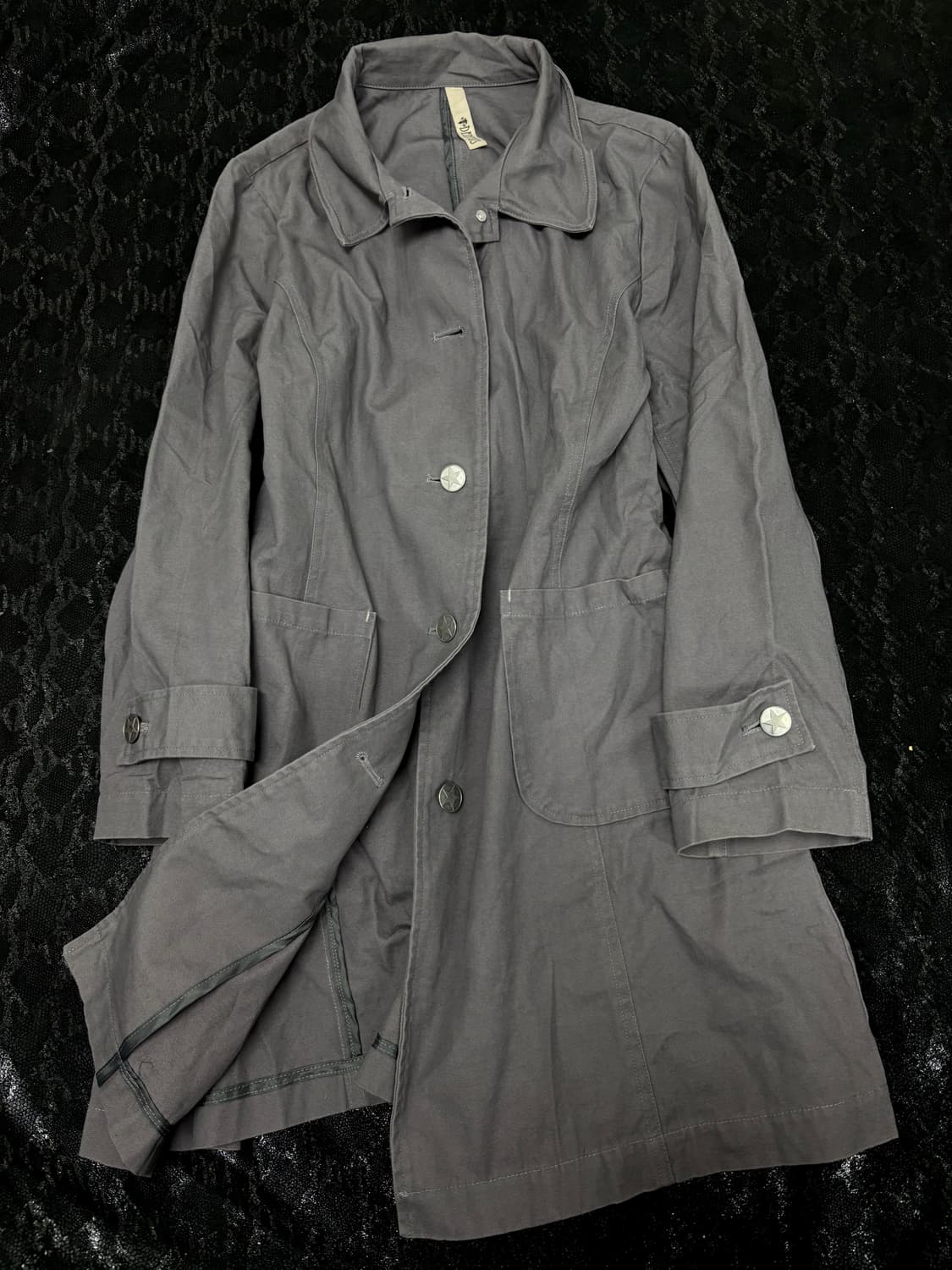 “Denimus” Minimal Design Long Jacket 상품이미지6
