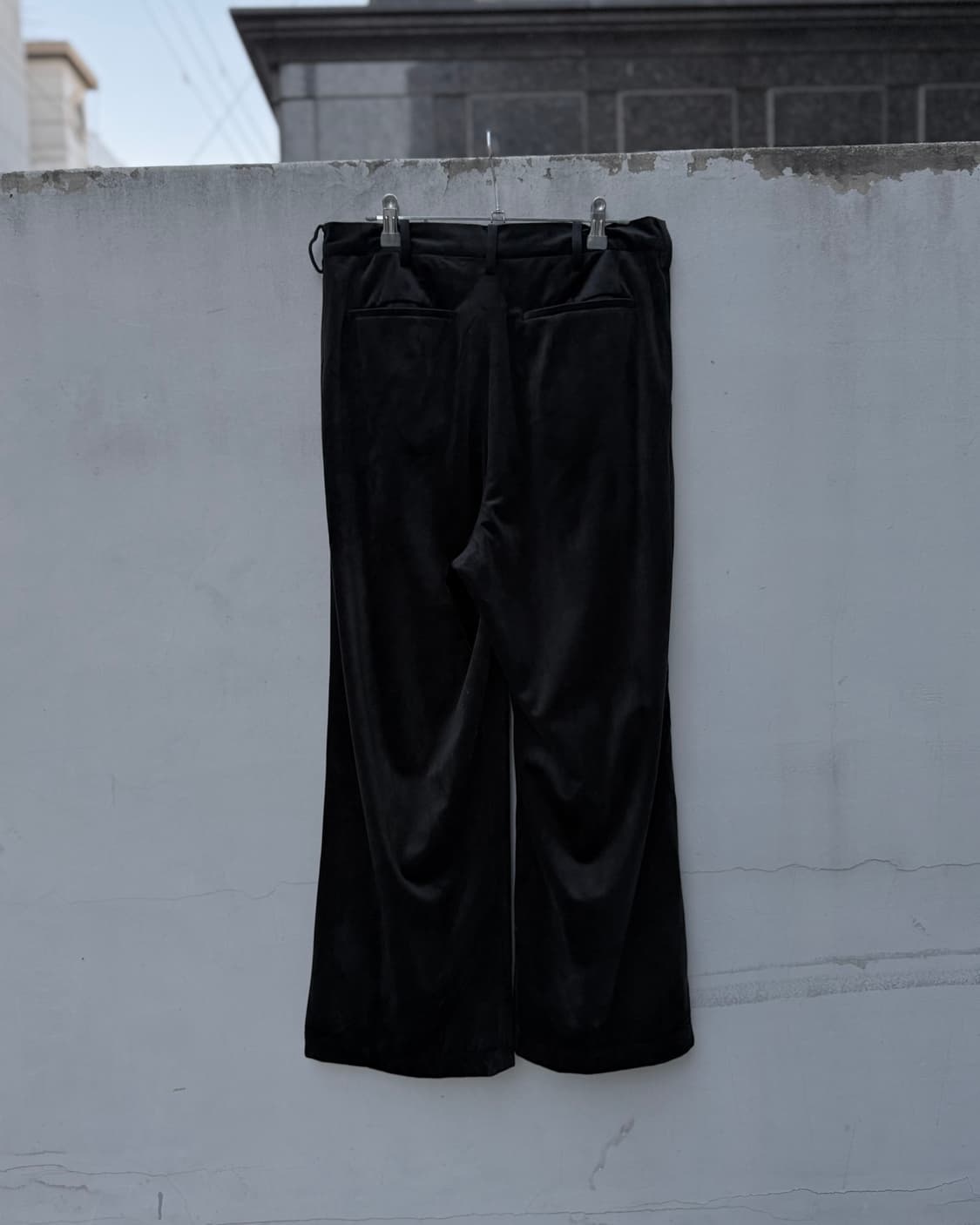 unrelaxing 벨루어 와이드 트라우저 상품이미지4