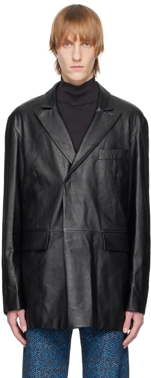 Bianca saunders x At.Kollektive 가죽 자켓 상품이미지2