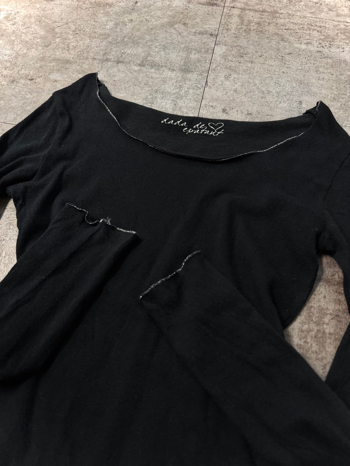 플로럴 니트 글리터 레이어드 원피스 2pcs 상품이미지10