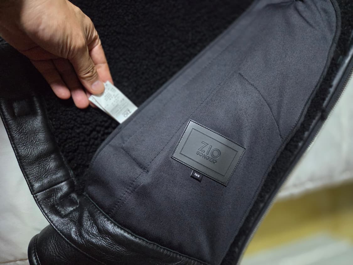 지오송지오 리얼 무스탕 100-105  상품이미지4