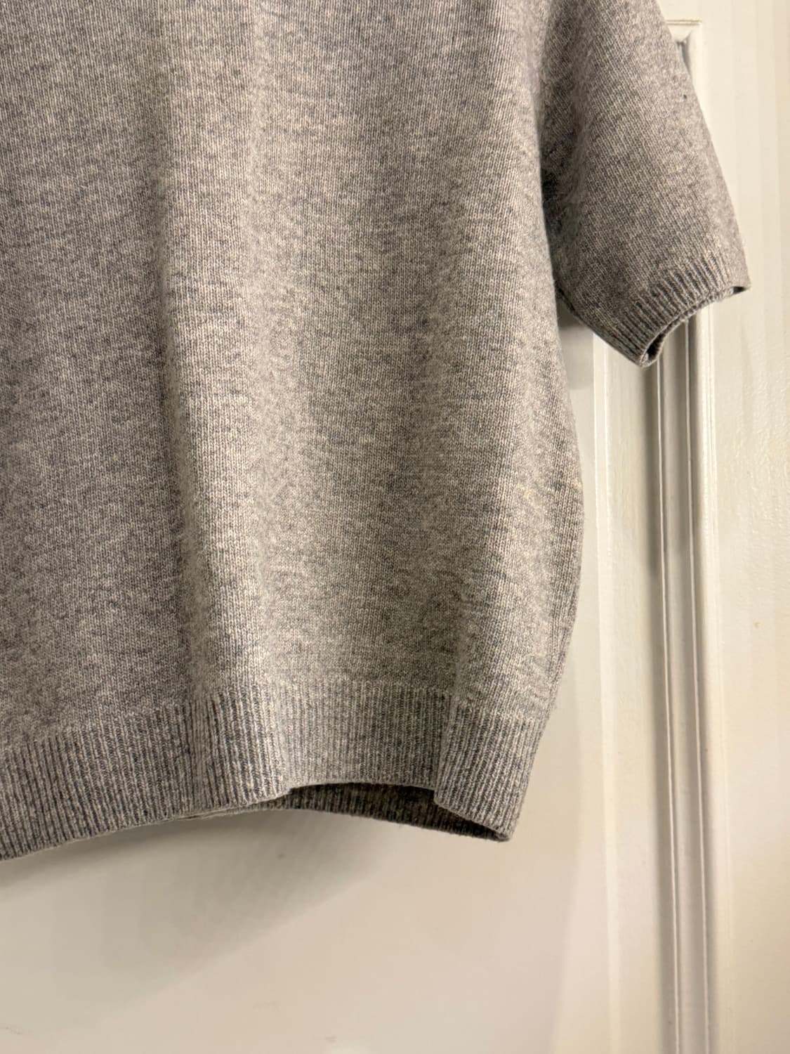 울 니트 반팔 스웨터  상품이미지3