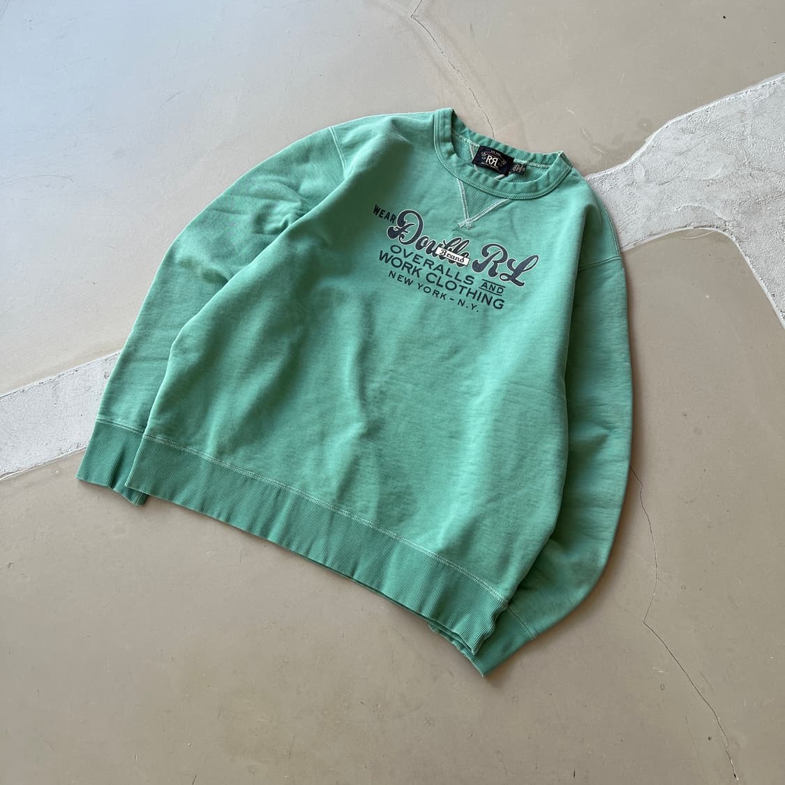 RRL 가먼트다잉 스웻셔츠 상품이미지2