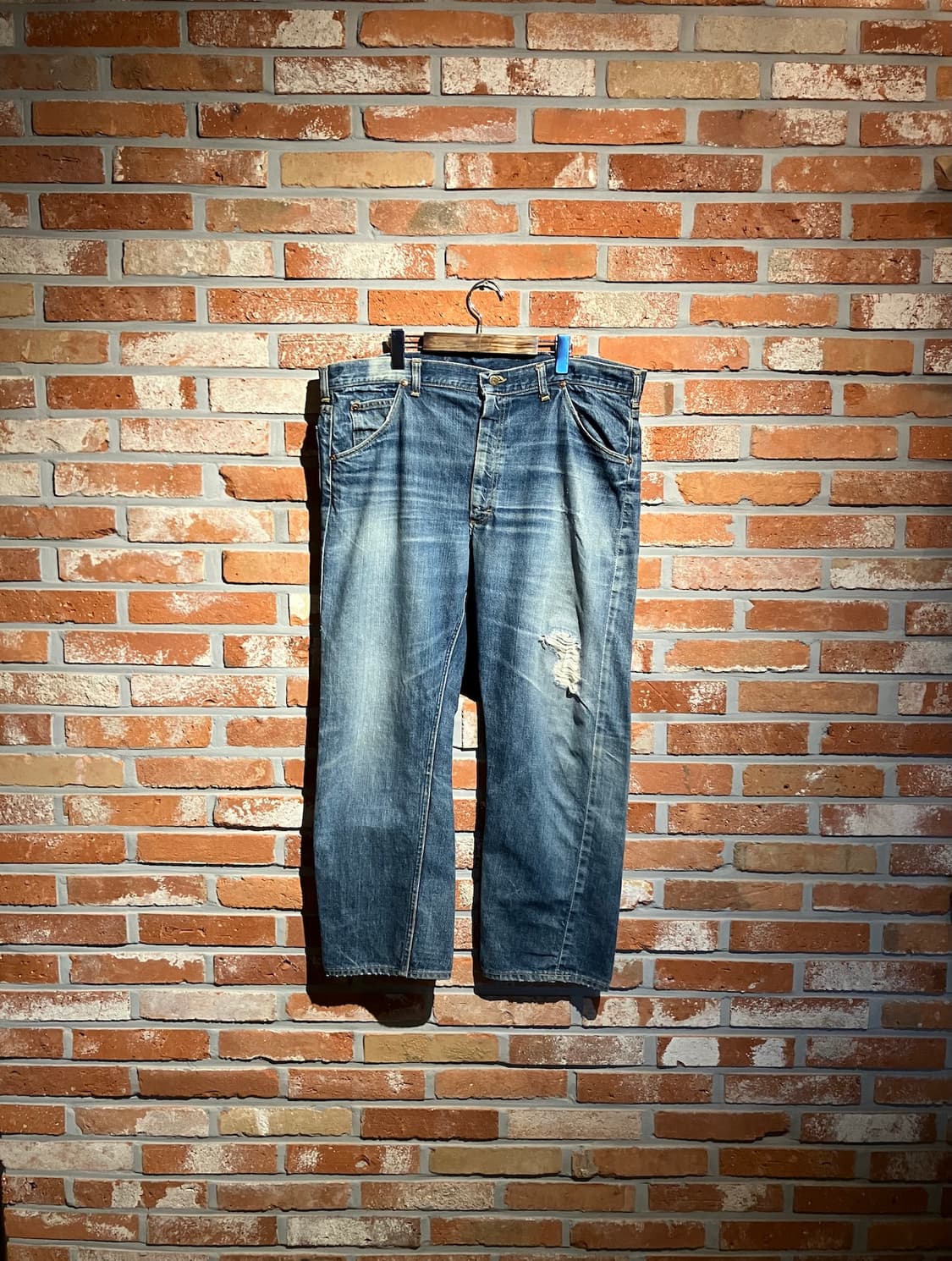 70s USA 빈티지 LEE 리 라이더스 데님 팬츠 상품이미지1