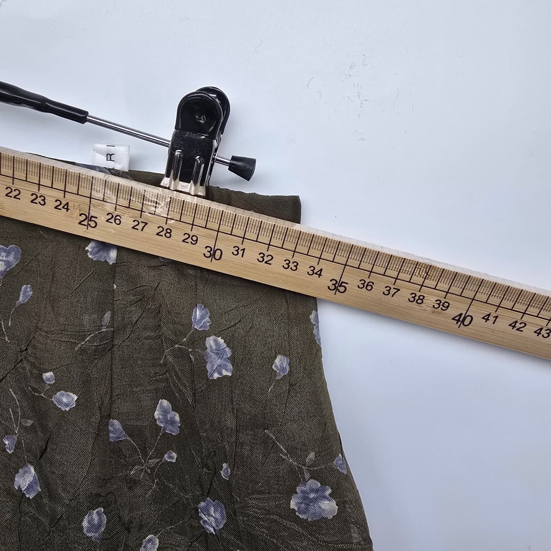 소프트 무드 은은한 올리브 스커트 oriental floral 상품이미지5