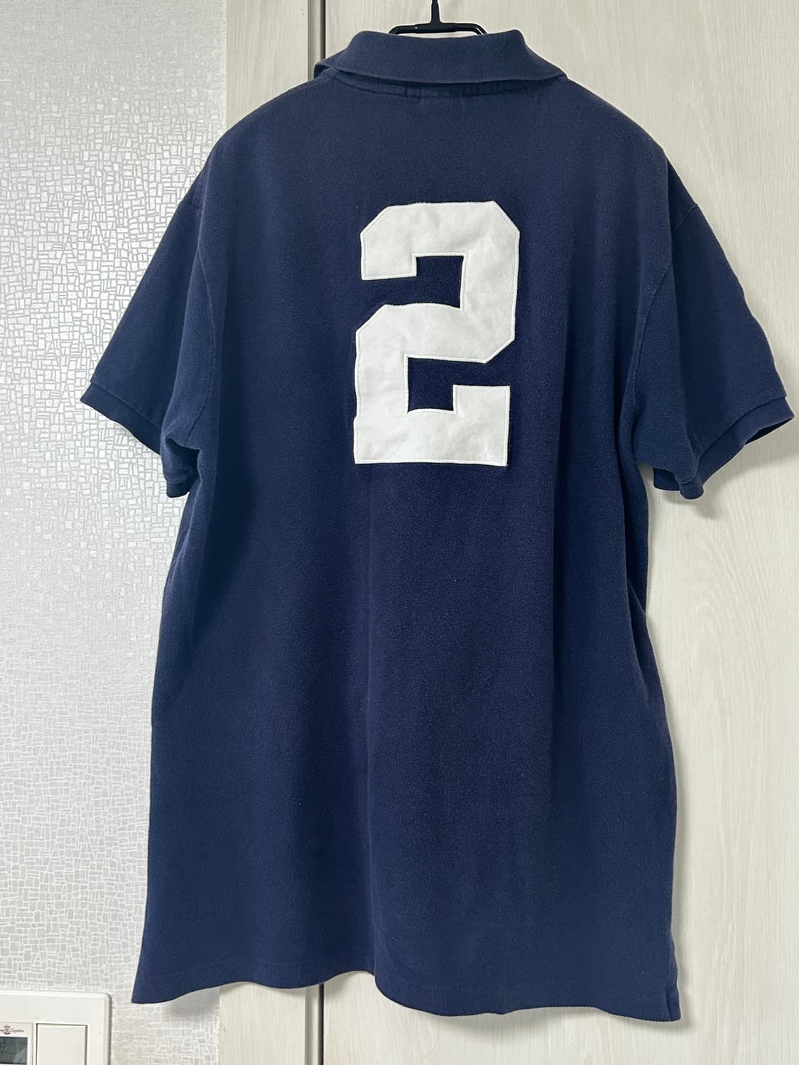 폴로 빅포니 카라티 네이비 커스텀핏 L 상품이미지2