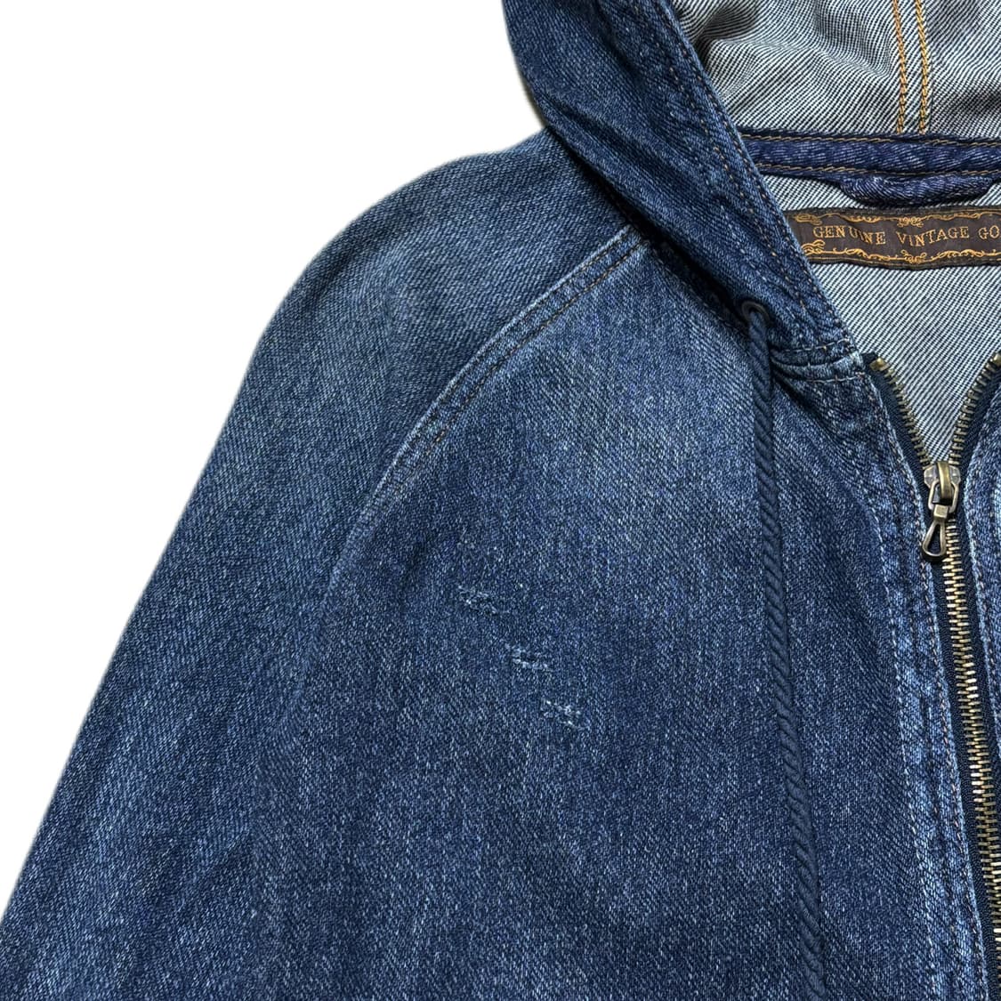 G.O.A Denim Two Zip-up Hood Jacket GOA 상품이미지4