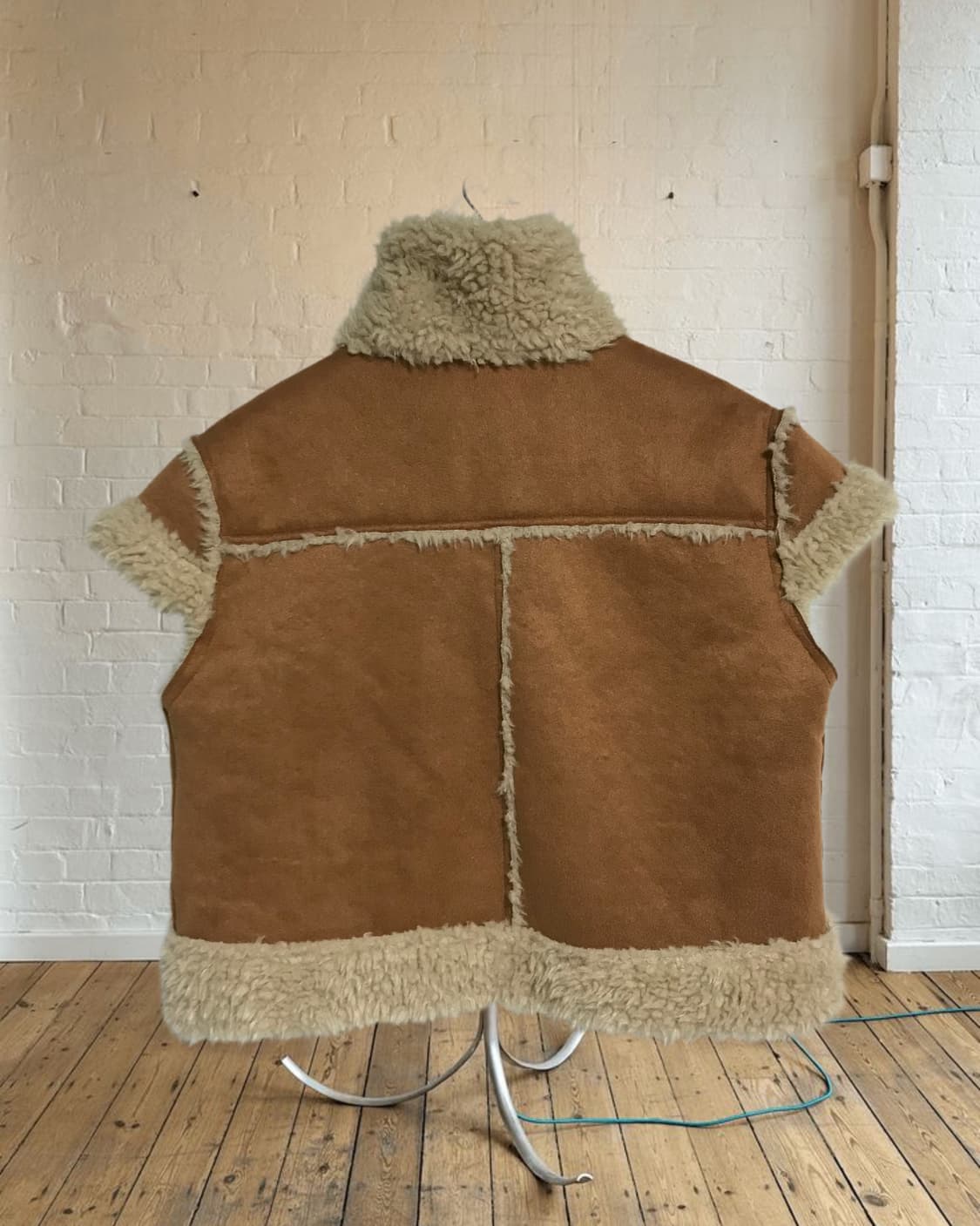 vintage half shearling jacket 상품이미지9