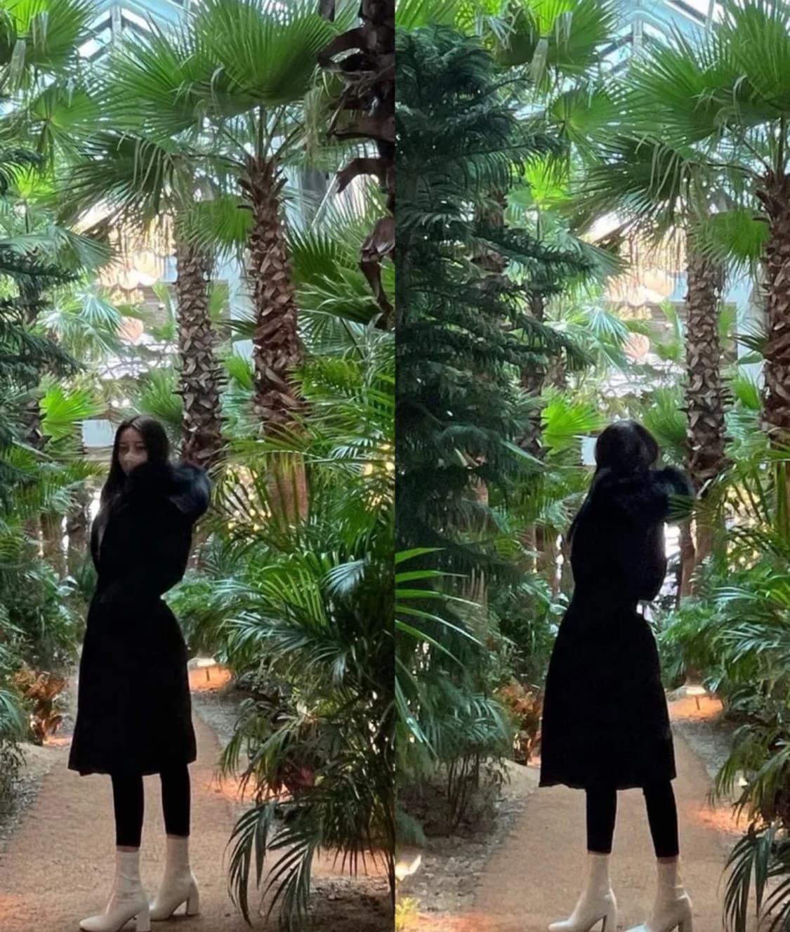 환승연애 성해은 착용 착샷있어요) 에고이스트 롱 패딩 벨티드  상품이미지8