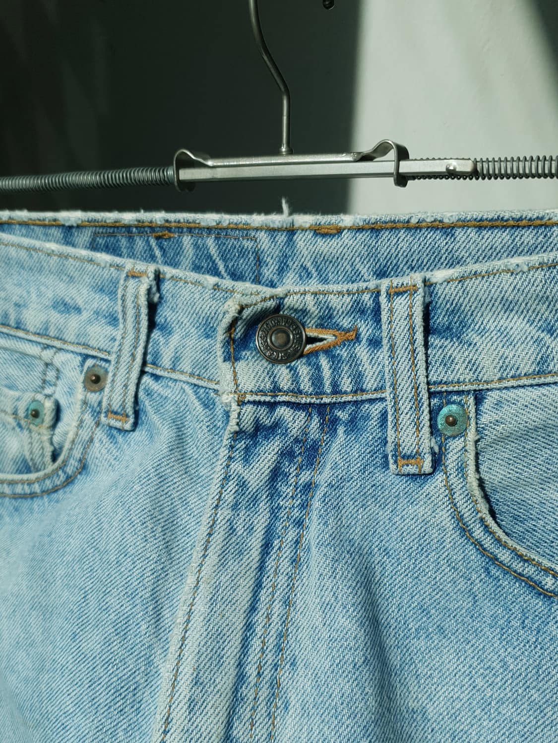 90s Levi's 560 Lemake Denim Shorts 상품이미지3
