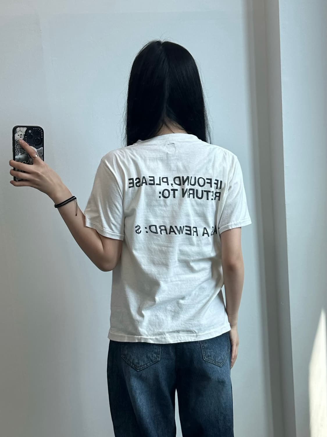 휴먼메이드 그래픽 화이트 반팔 티셔츠 상품이미지2