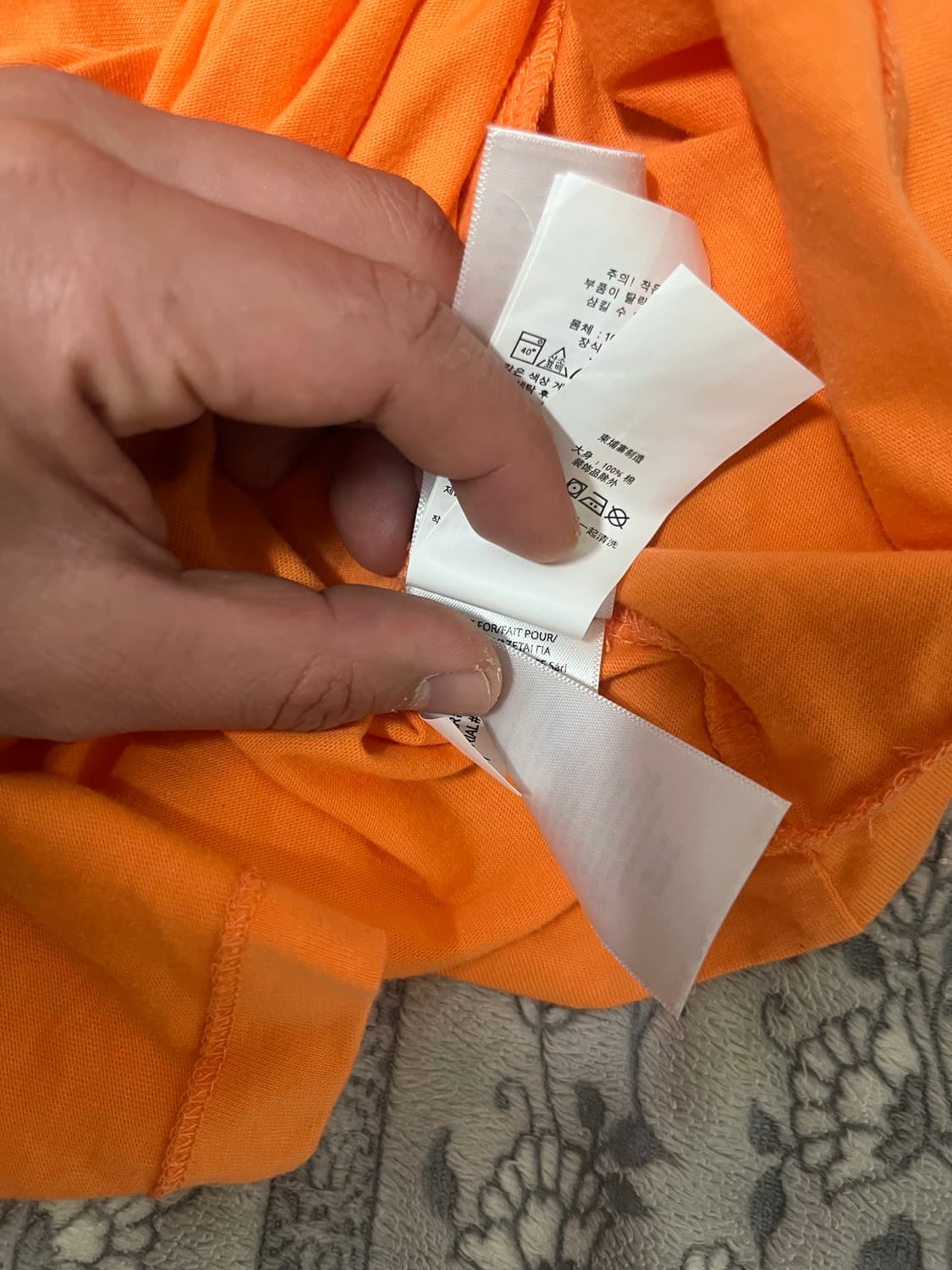 폴로 랄프로렌 면티셔츠  L  2장 상품이미지3