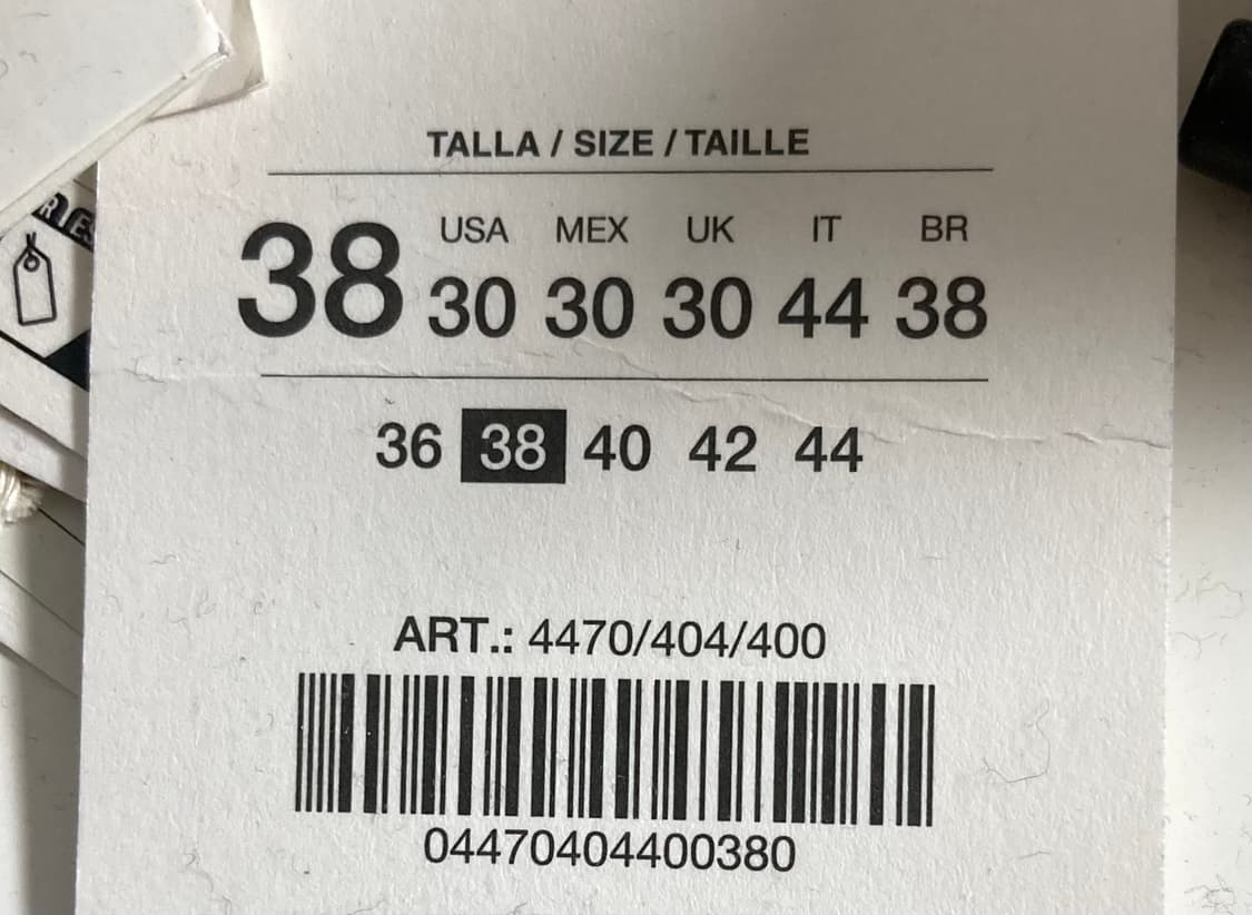 자라 가먼트다잉 와이드 데님 팬츠 상품이미지9