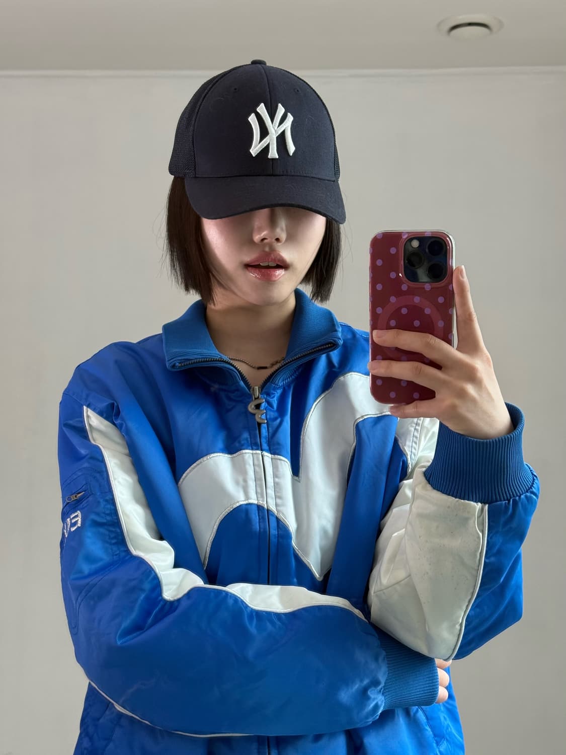 MLB 네이비 메쉬 캡 상품이미지4