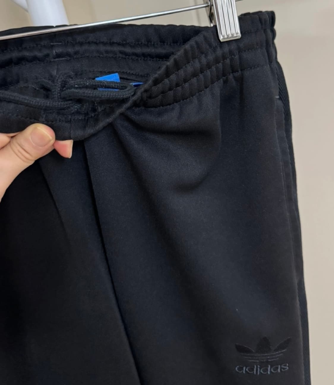 아디다스 트레포일 올블랙 조거 팬츠 M 상품이미지4