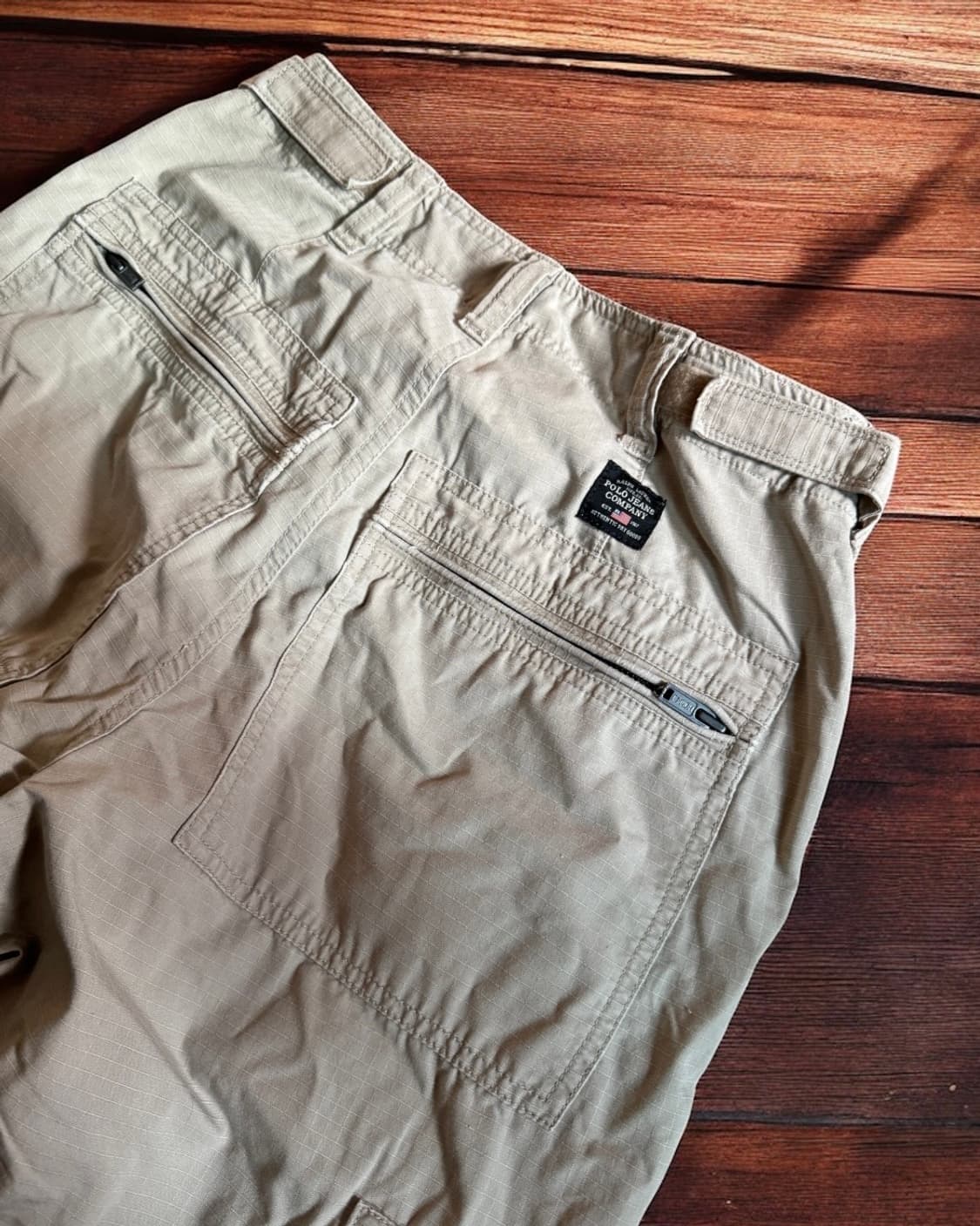 90s 폴로 유틸리티 립스탑 카고 팬츠 상품이미지7