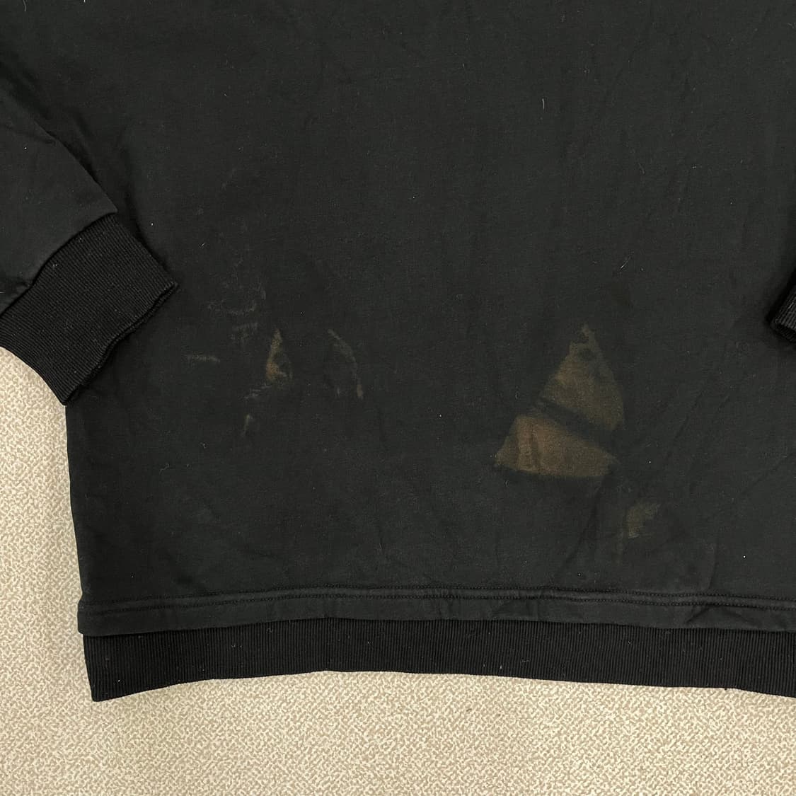 XL 고급 얼룩말 자수 맨투맨 0210M 상품이미지5