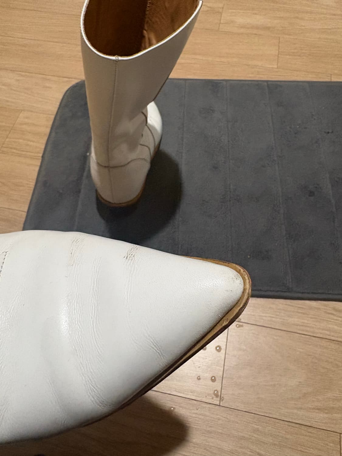 소피에 웨스턴 부츠 화이트 상품이미지8