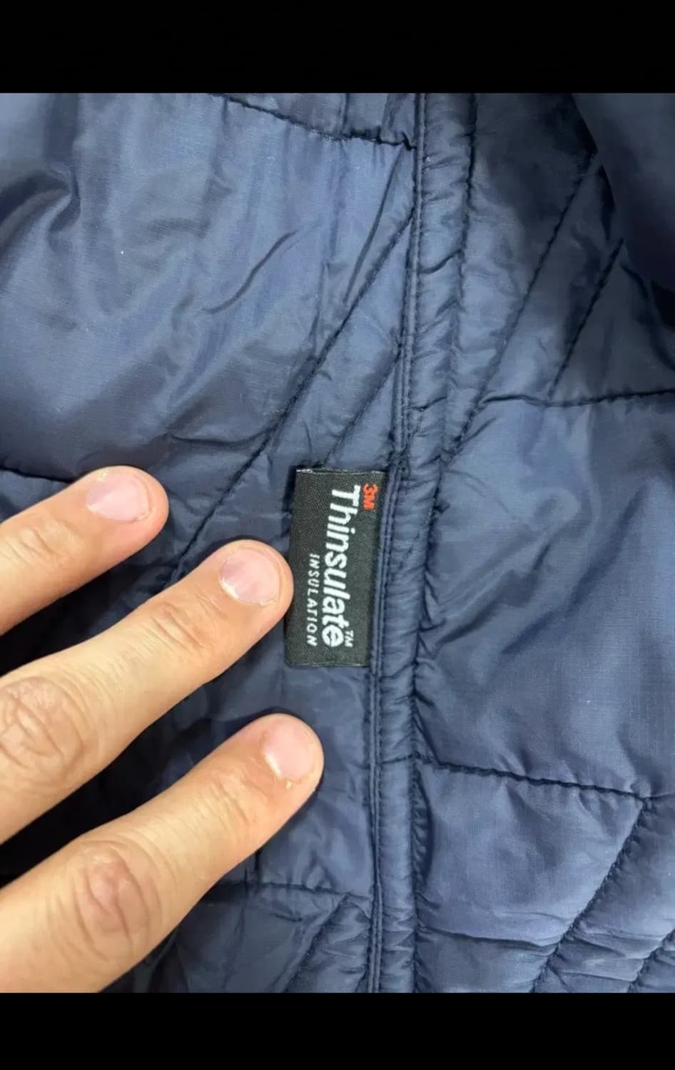 이스트로그 핀초크 네이비 m65 피시테일파카 M~L 상품이미지5