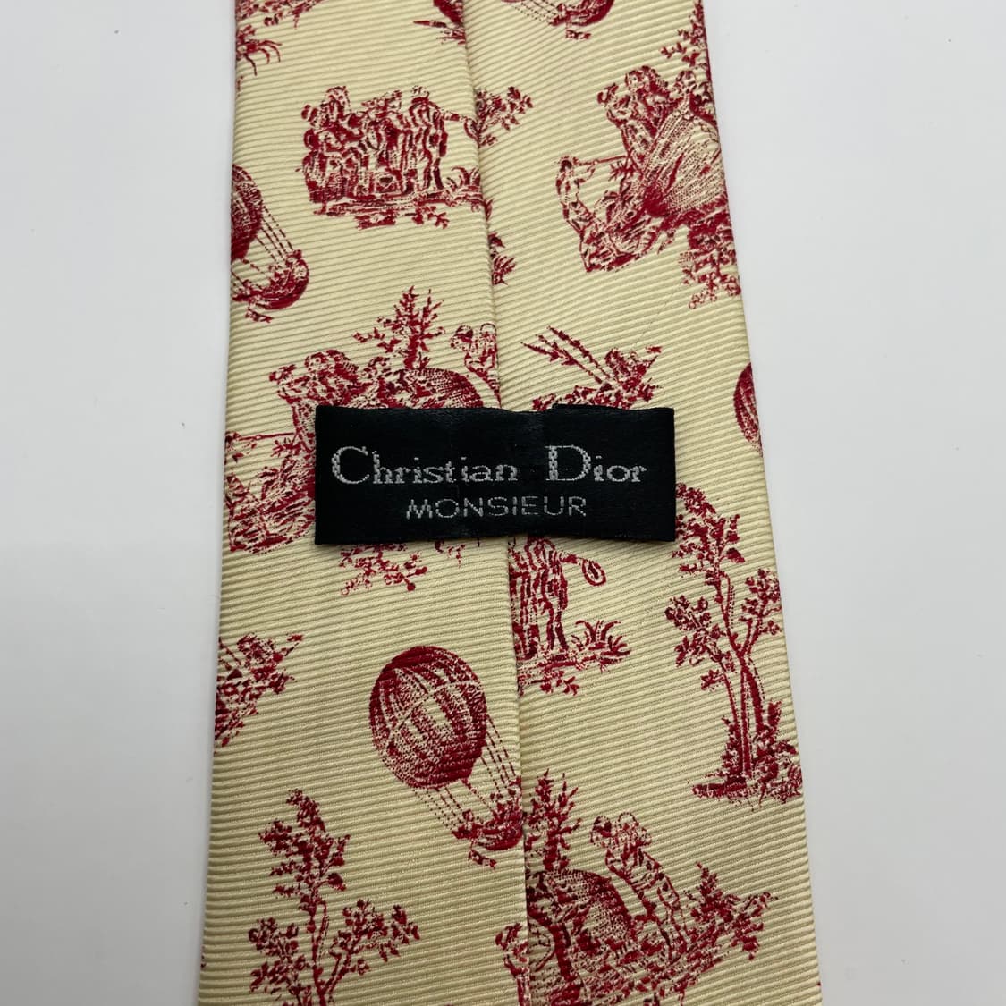 630) (Christian DIOR) 크리스찬 디올 패턴 넥타이 상품이미지5