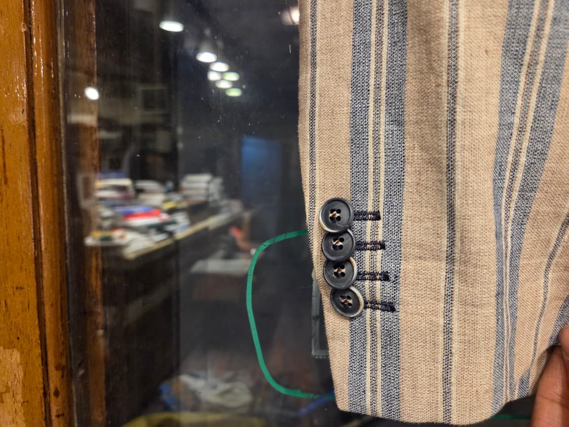 EXIBIT 사르토리아 린넨자켓 상품이미지7