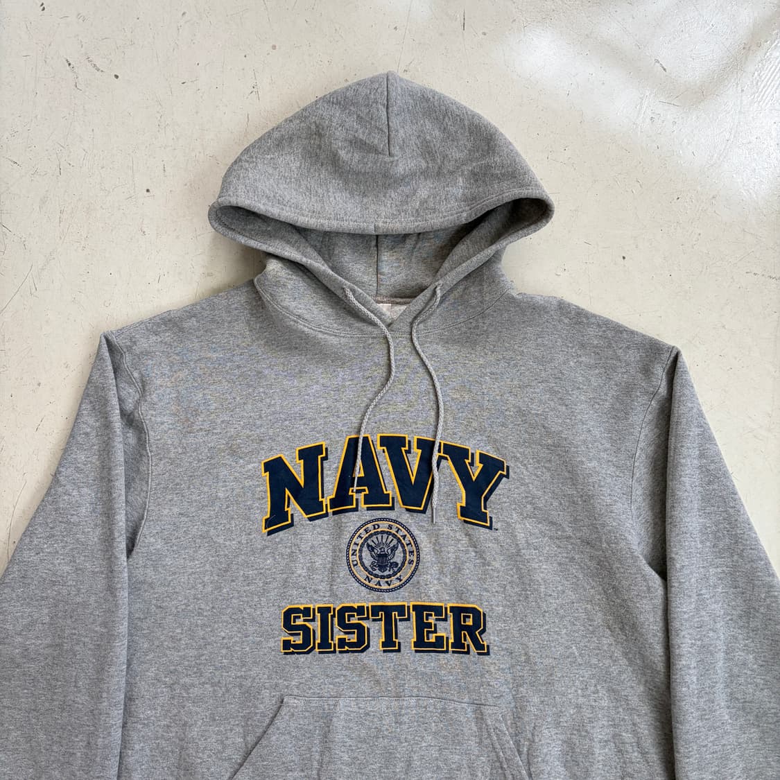 US NAVY OG 빈티지 미해군 후드티 2XL 상품이미지2