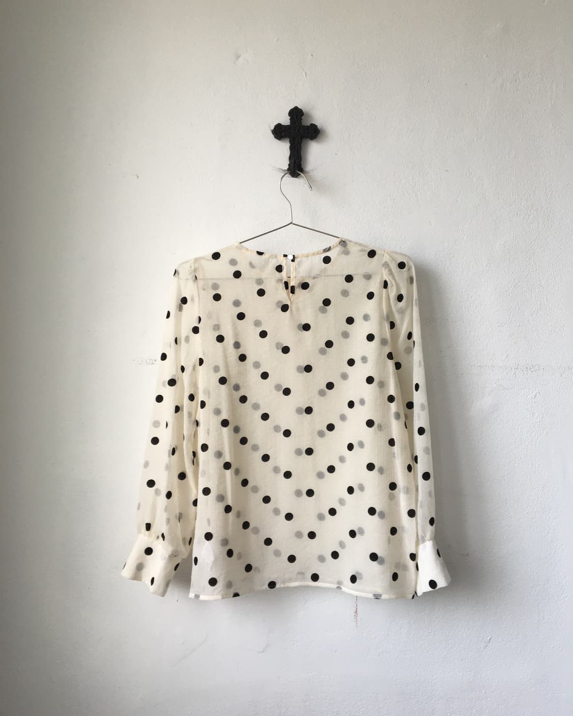 Dot pattern blouse 상품이미지3