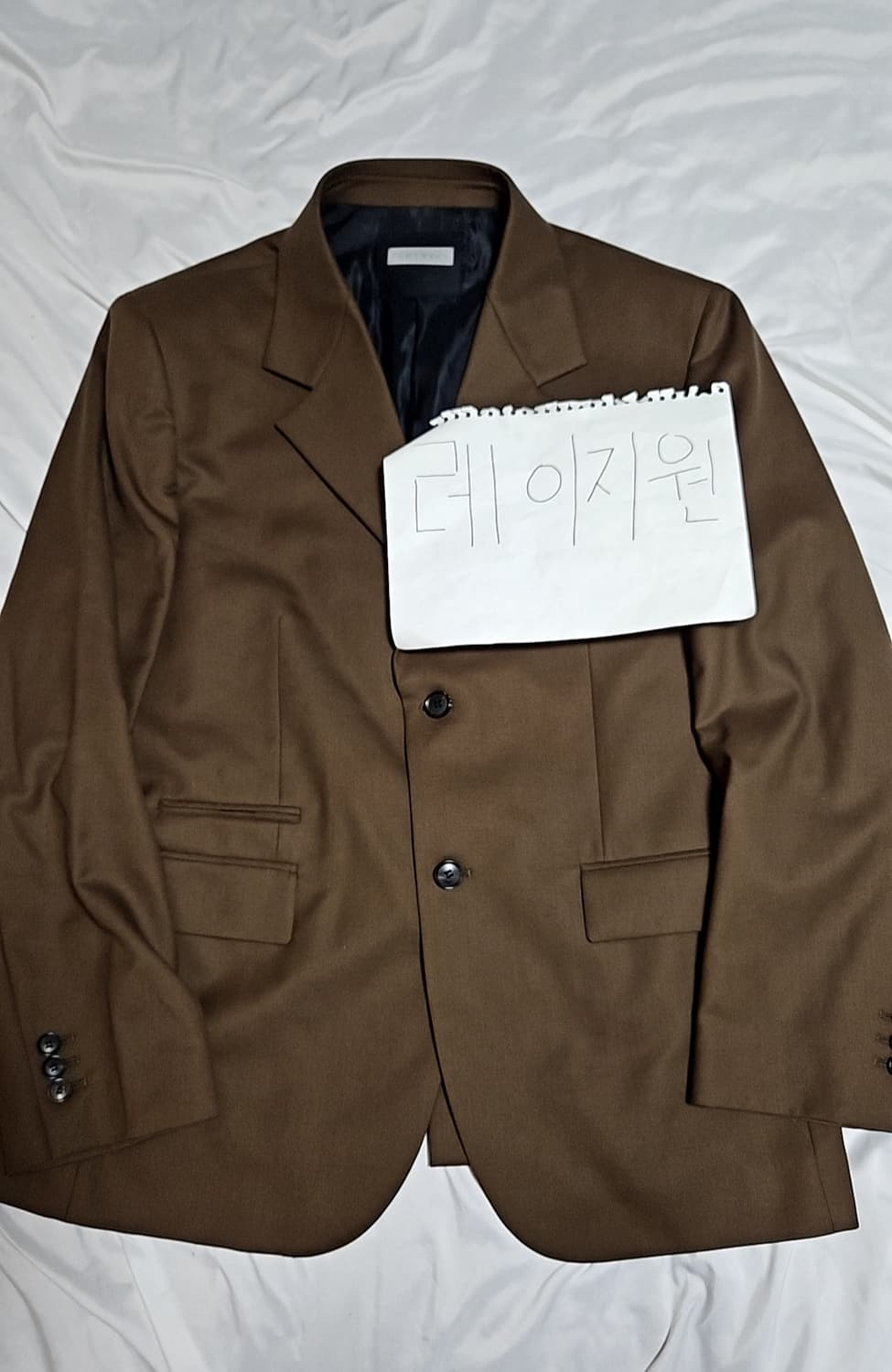 토니웩 브라운 셋업 판매합니다 상품이미지5