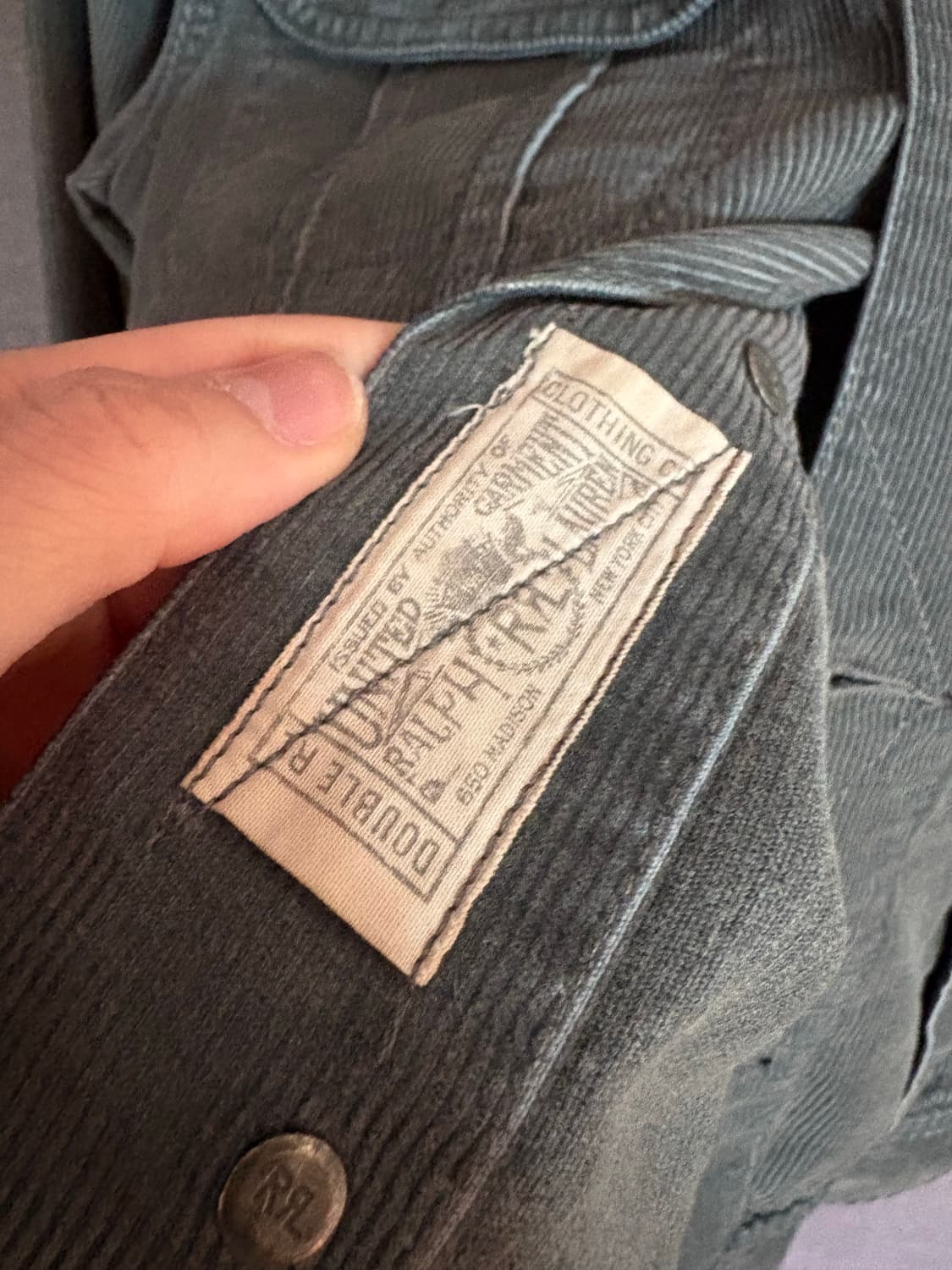 RRL 더블알엘 코듀로이 자켓 S 상품이미지4